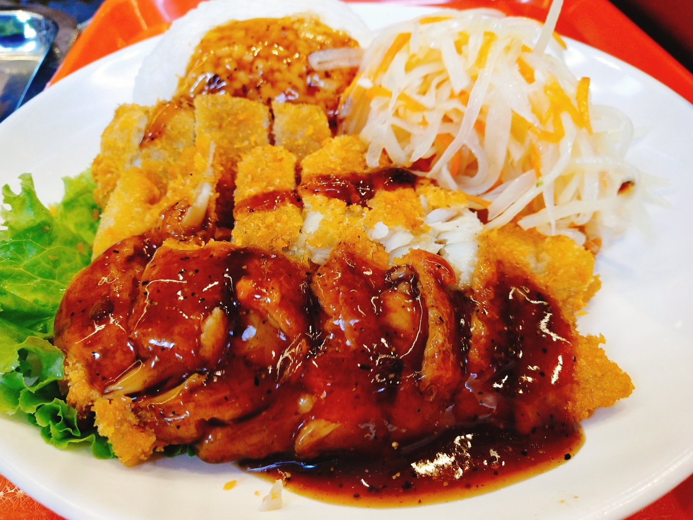 香炸鱼排饭 制作人:史爱扬