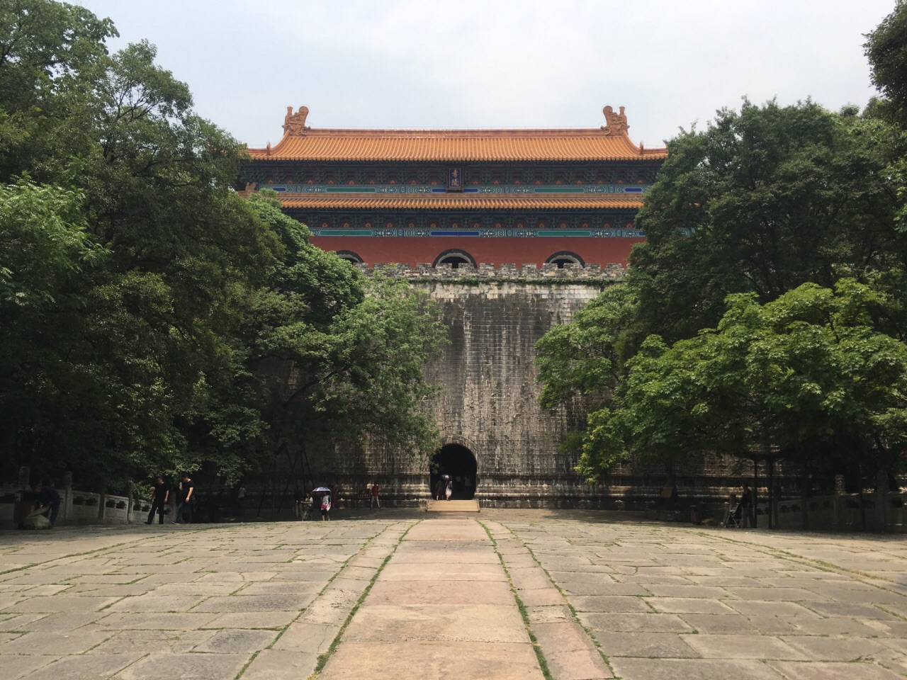 南京紫金山陵墓图片
