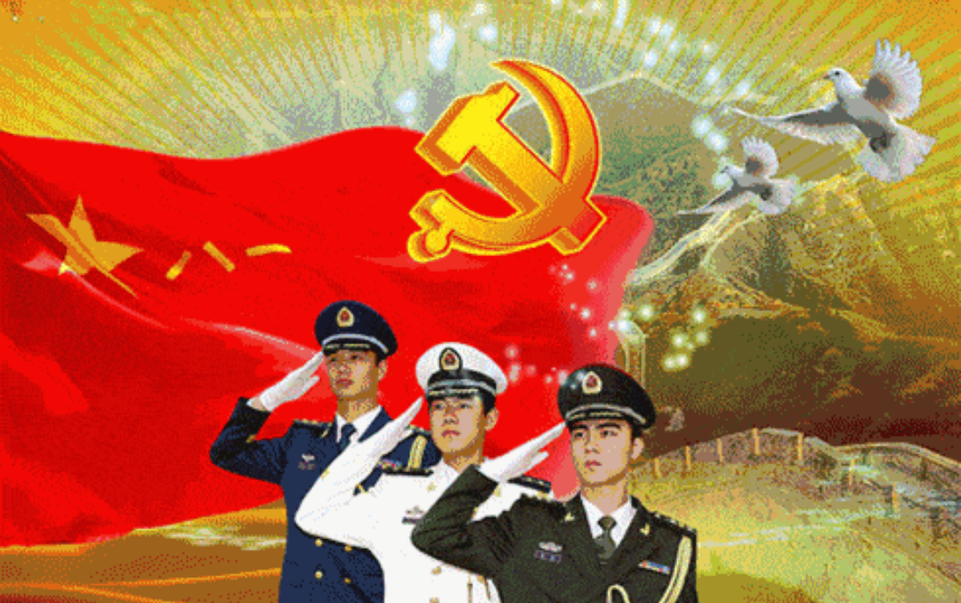 《仰望你,八一军旗》