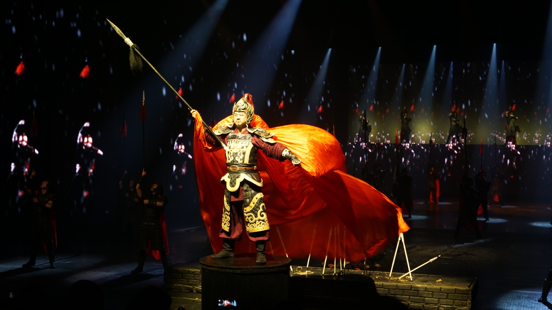 游宋城,观大型室内大型歌舞《宋城千古情》摄影