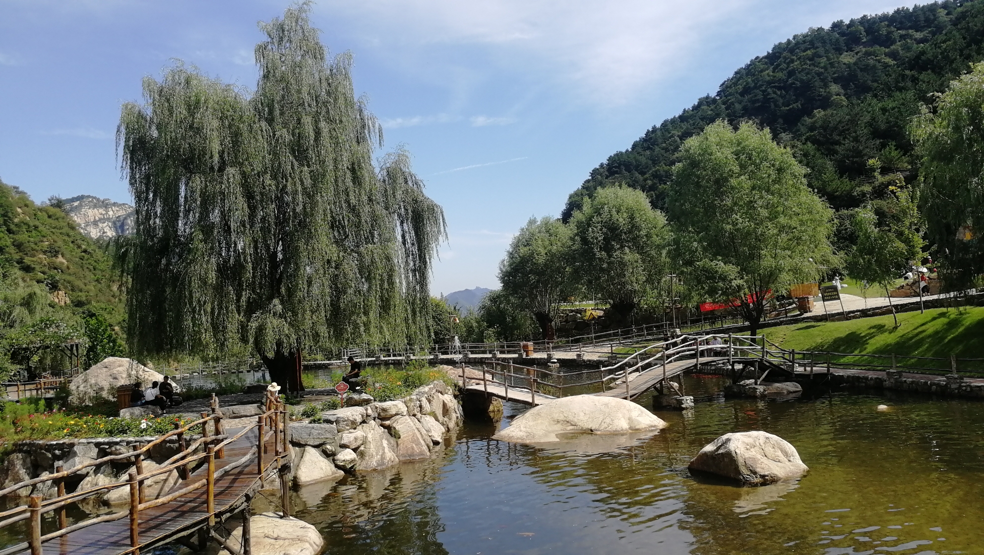 灵寿漫山花溪谷实景拍摄