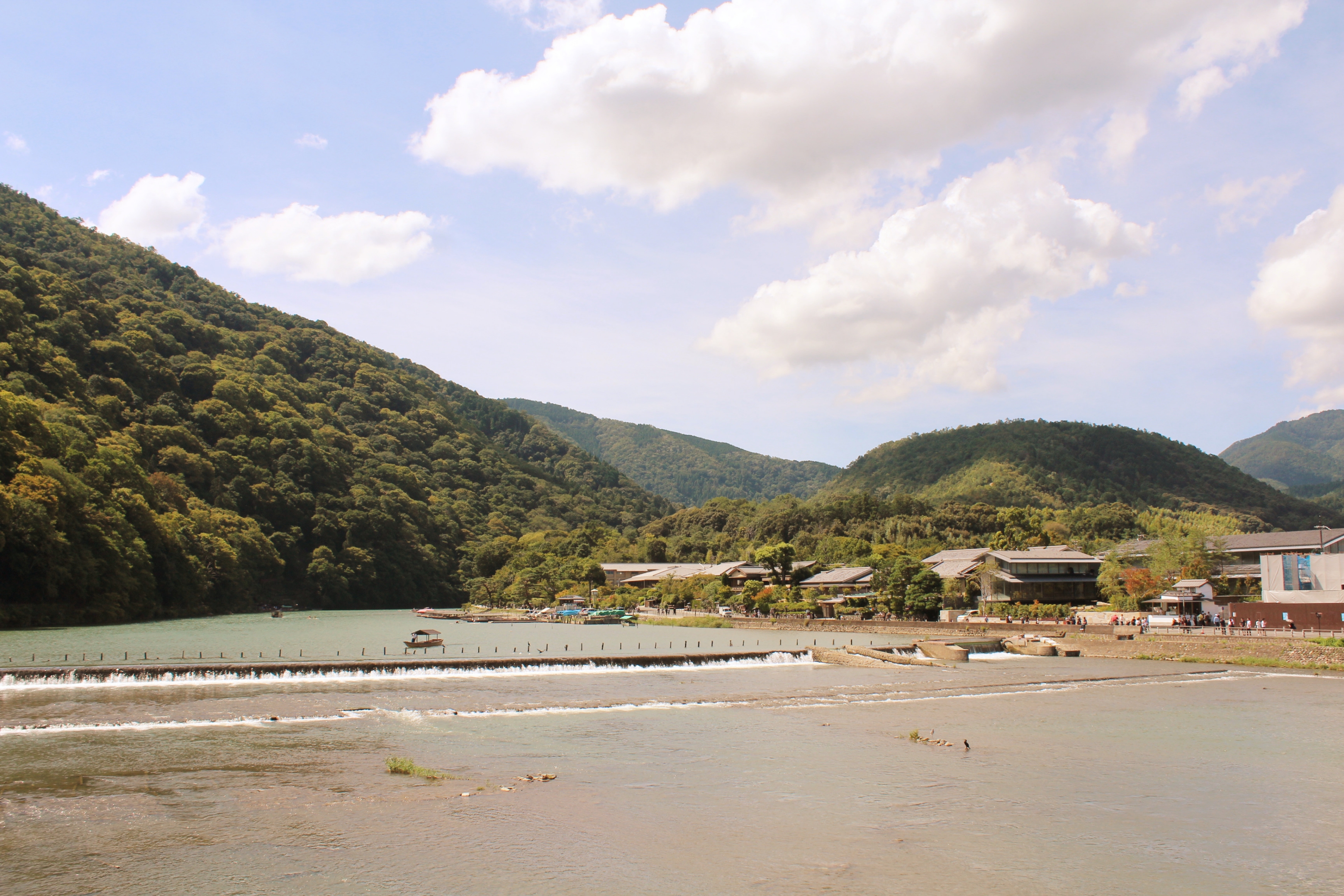 大堰川岸边中之岛公园