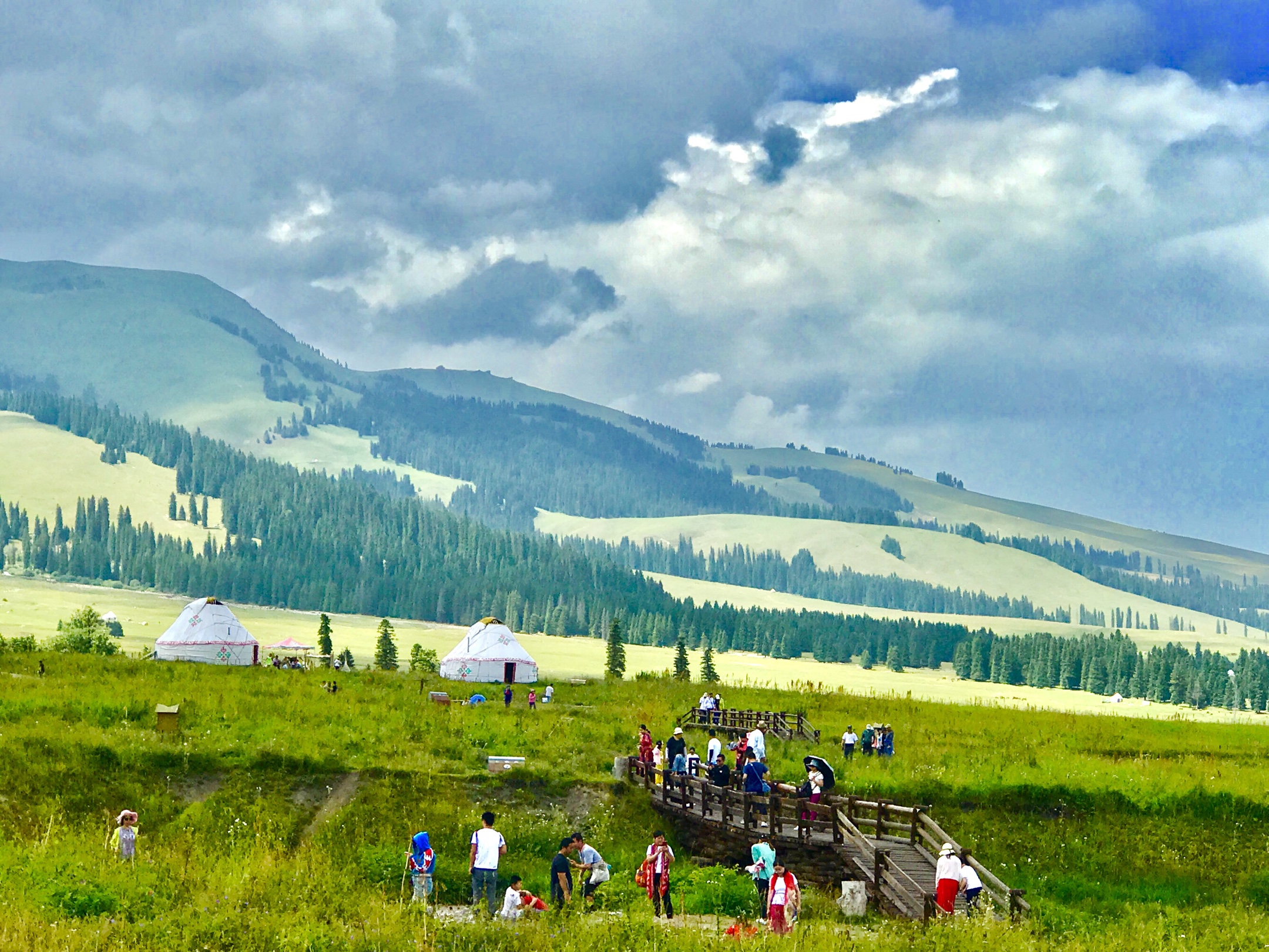新疆伊犁那拉提空中草原.2019年手机随拍一一之21.