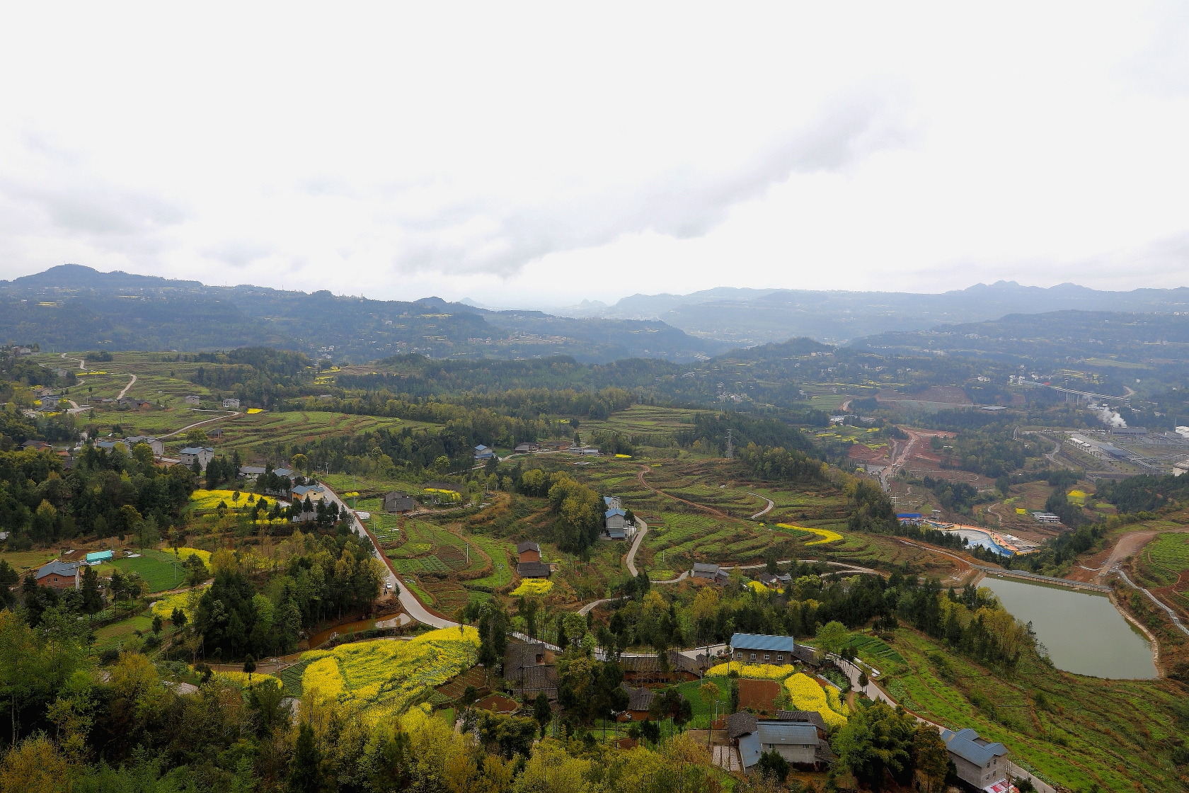 驷马水乡——巴中市平昌县驷马镇境内,巴达高速驷马互通直达景区,国道