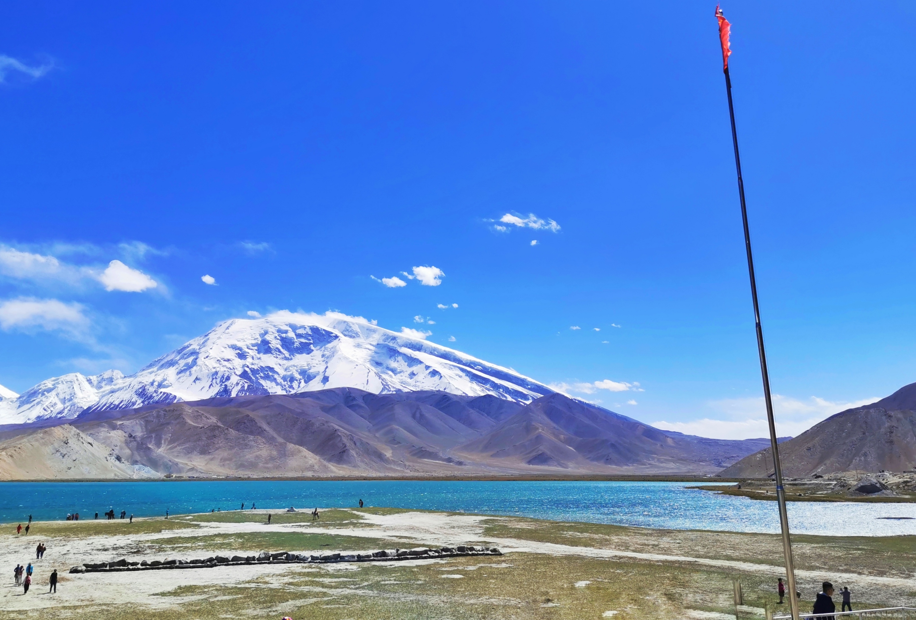 帕米尔高原的明珠61高山湖泊卡拉库里