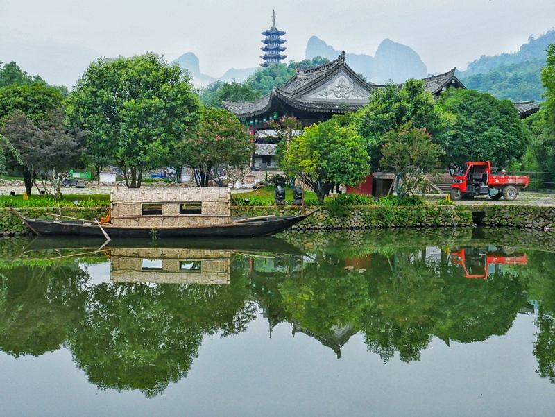 楠溪江之旅丽水街