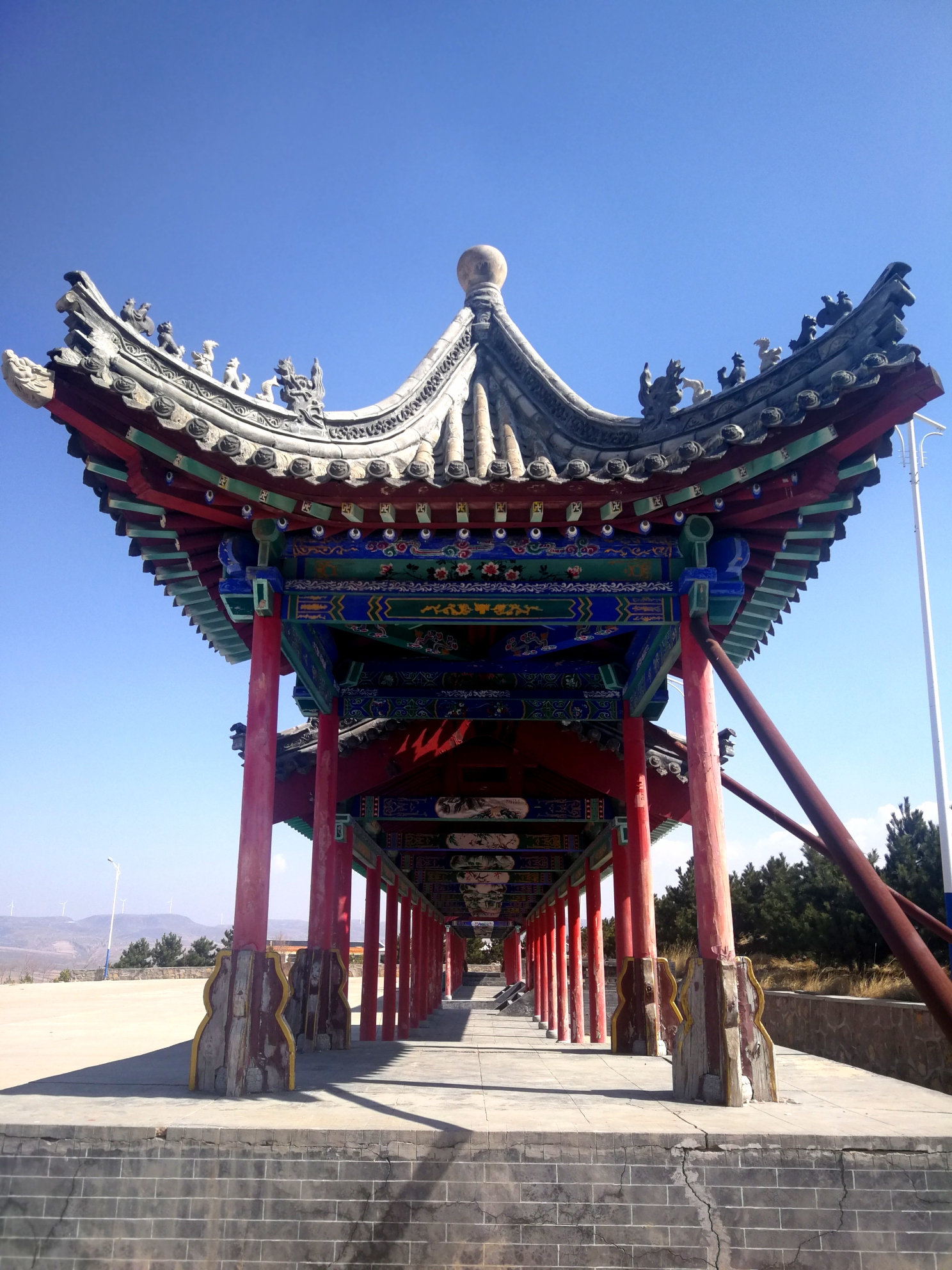 右玉有座牛心山