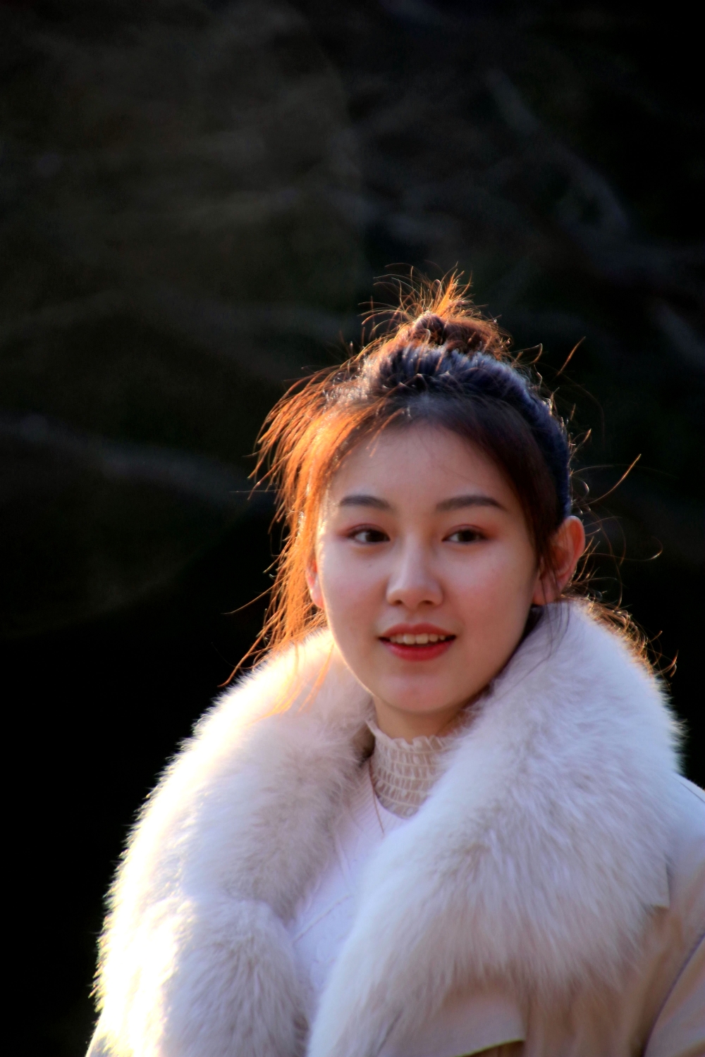 我的冬天61大光比下的女孩拍过来青岛永盛摄影俱乐部逆光人像跟拍