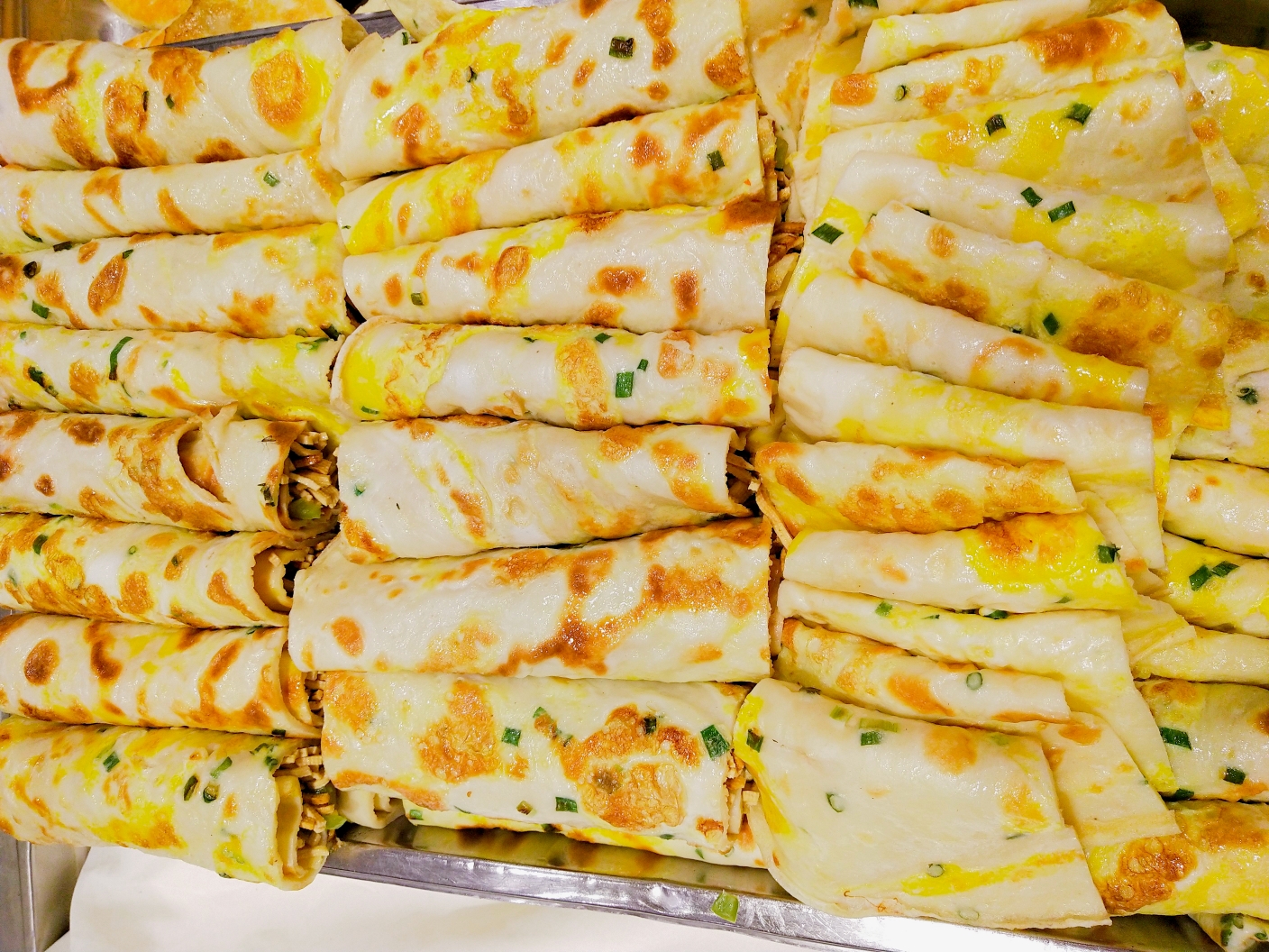 鸡蛋饼卷豆腐丝 制作人:祝霞