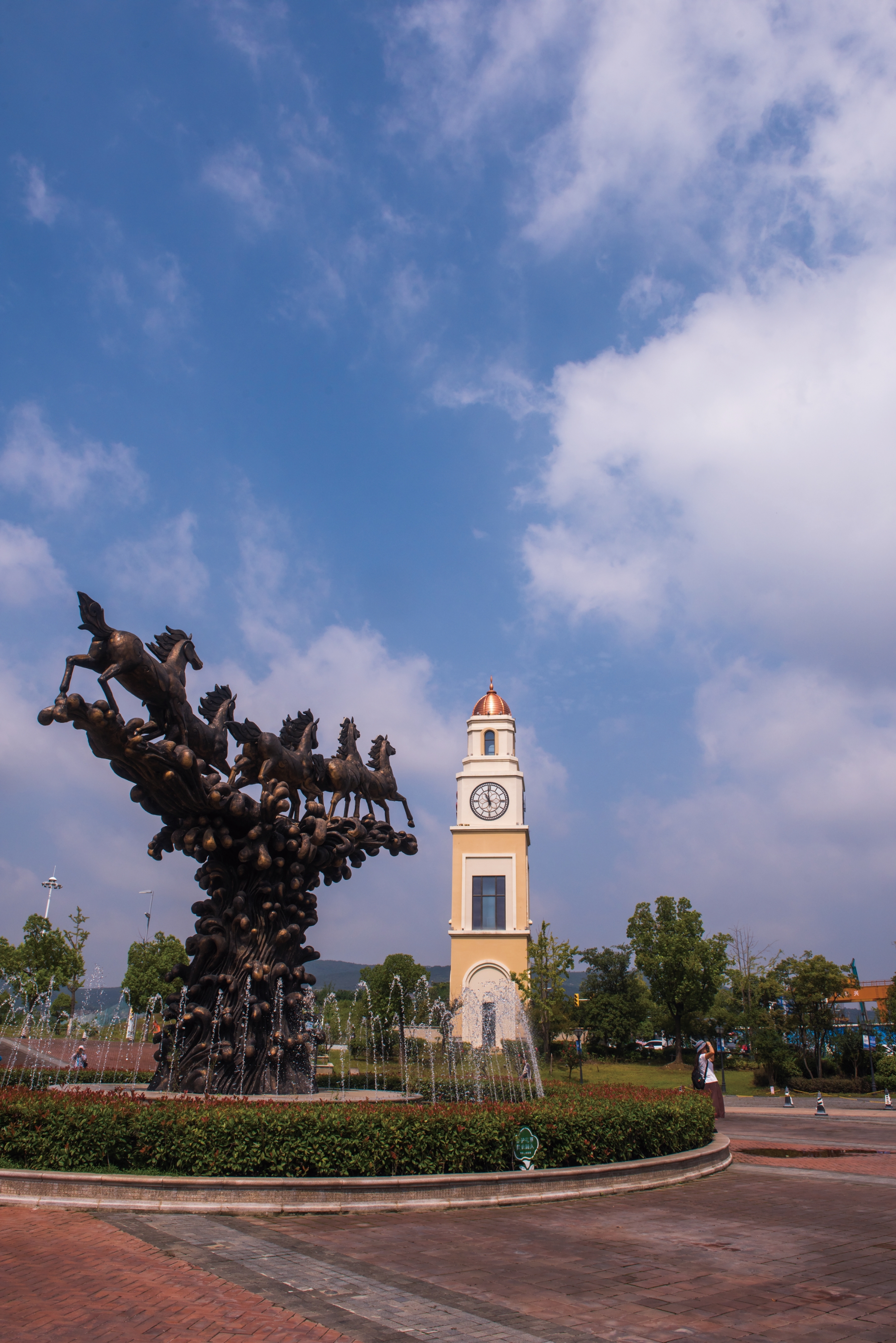 行摄南京东郊小镇汤山之二景色如画卷