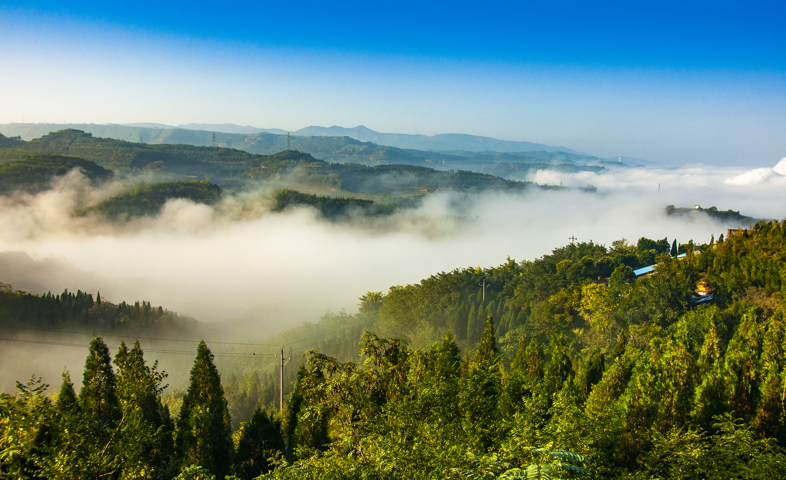 高阳山景区图片