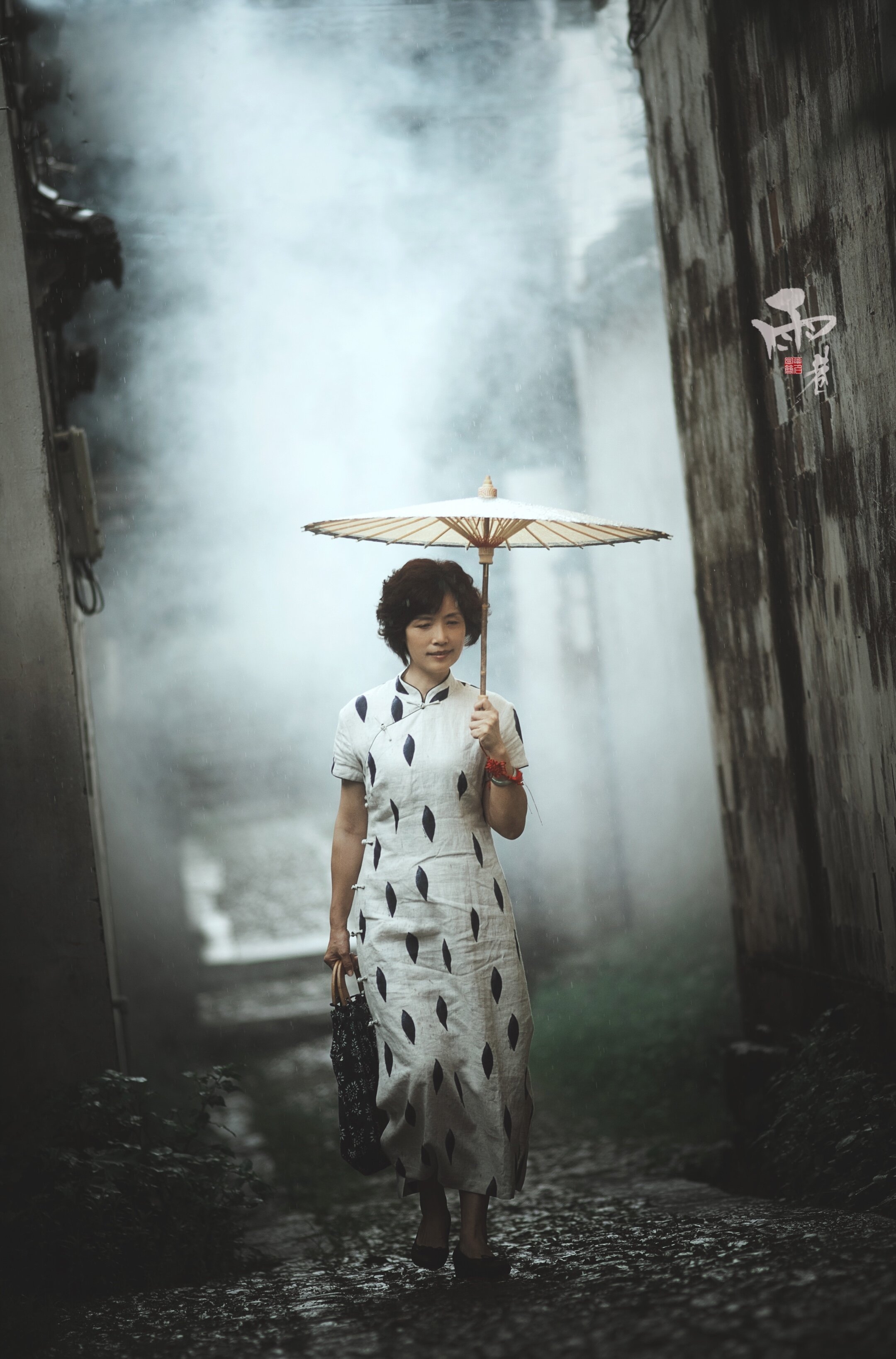 雨巷里的丁香花依然那么凄美