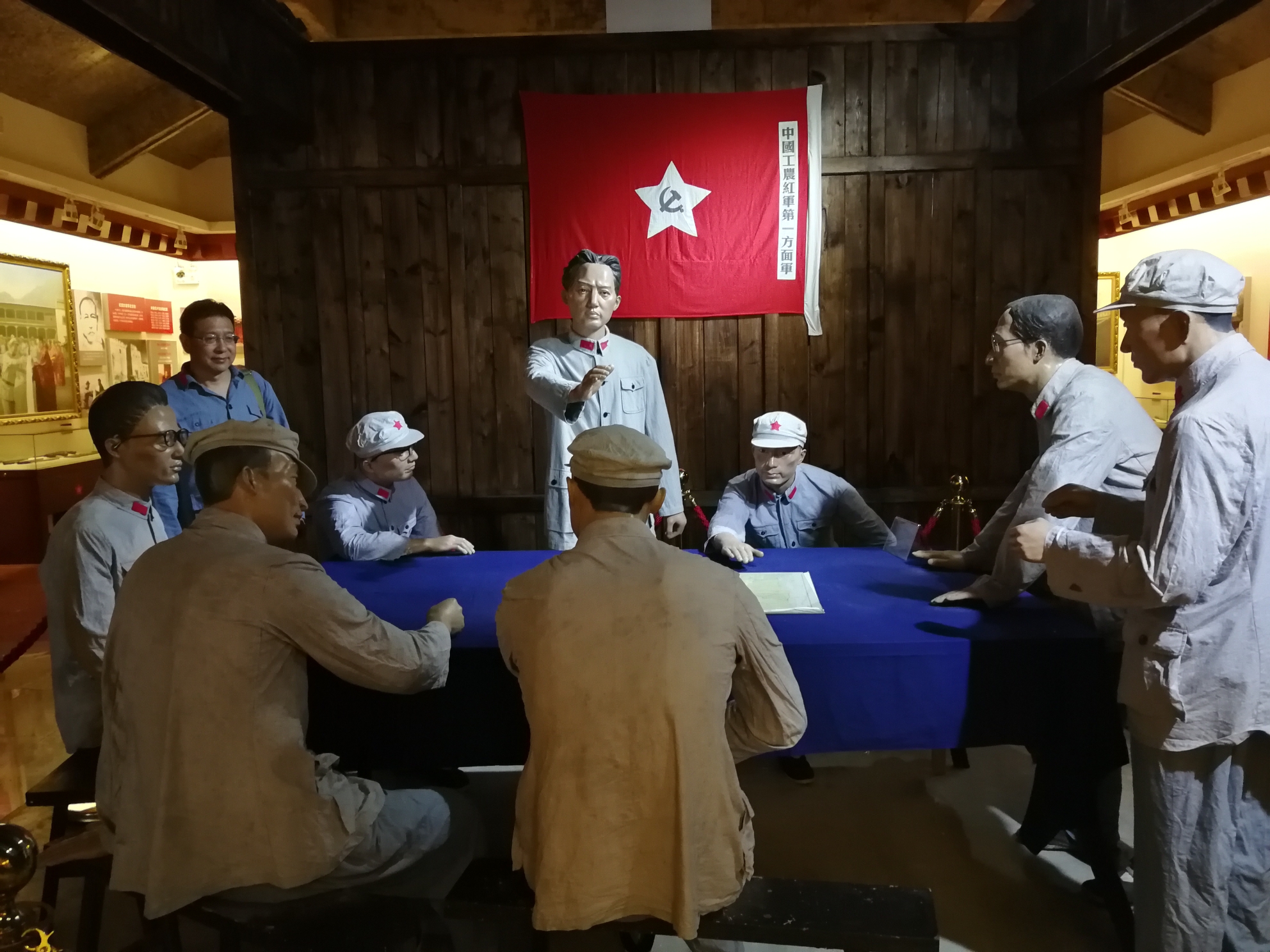 安顺场红军渡, 摩西会议,磨西古镇