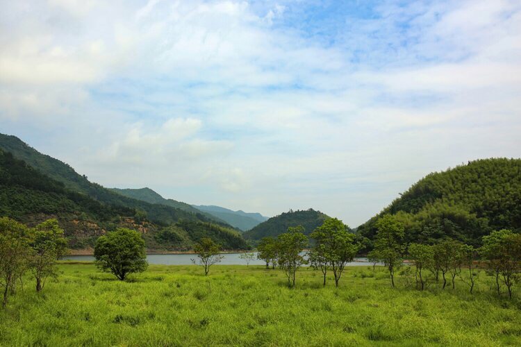寻找最美泰顺九峰水库