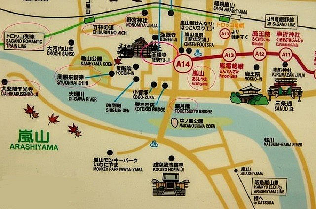 岚山风景区地图