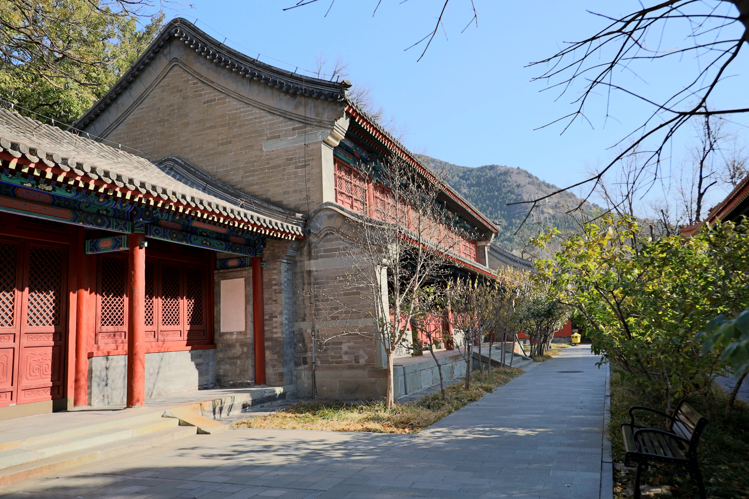 北京香山卧佛寺图片图片