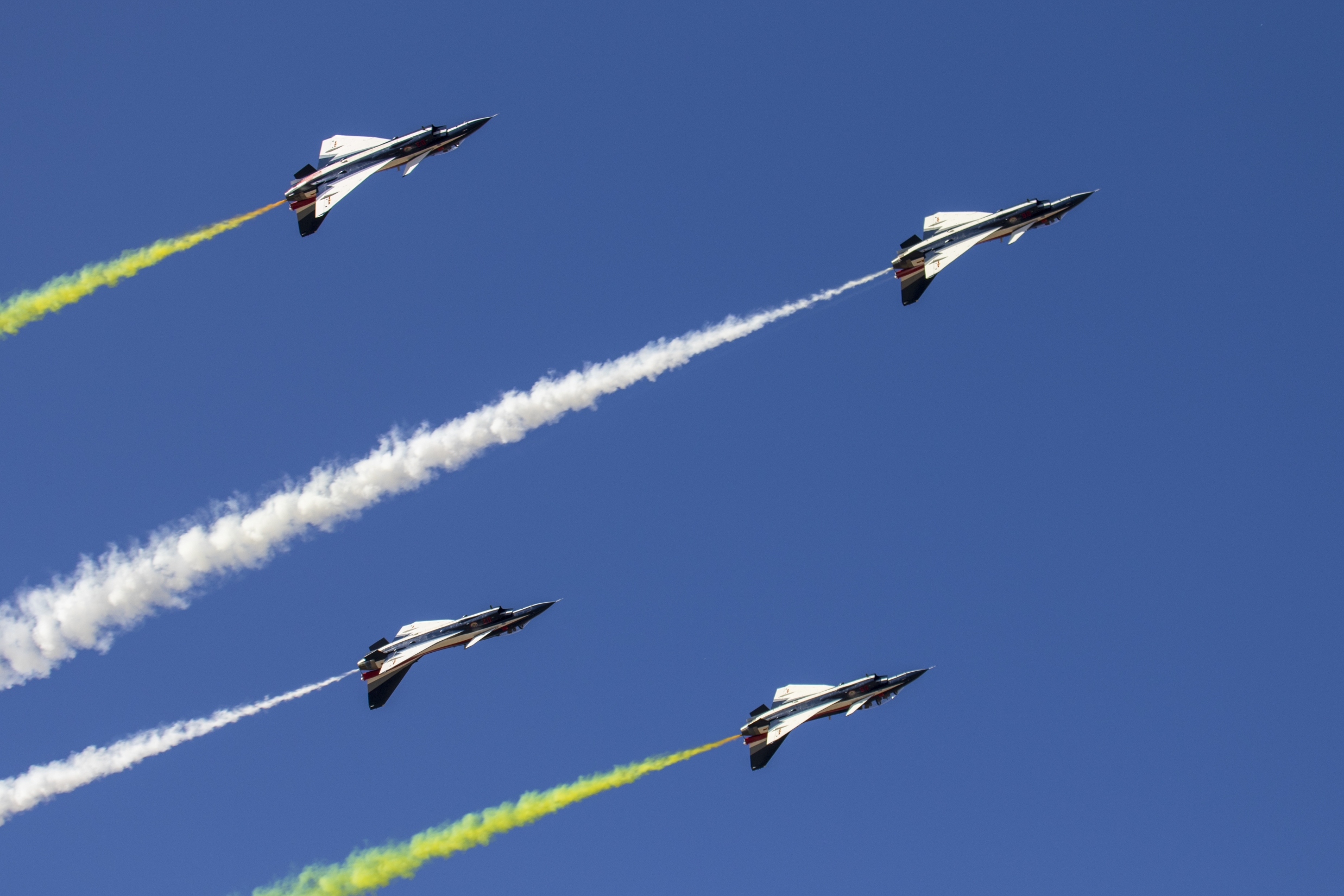 战鹰飞行表演一