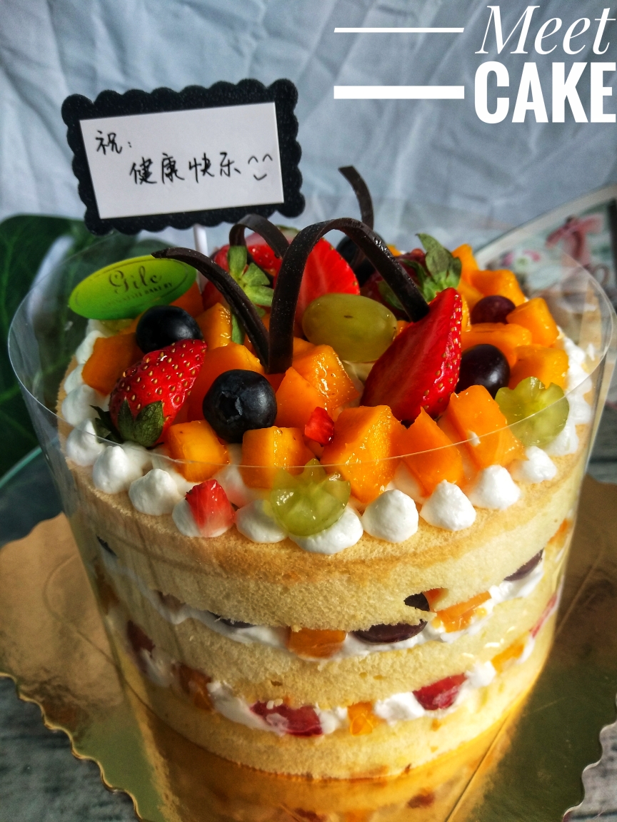 遇見【meet cake 】藝術私房蛋糕生日蛋糕98元/磅 新鮮水果 動物奶油