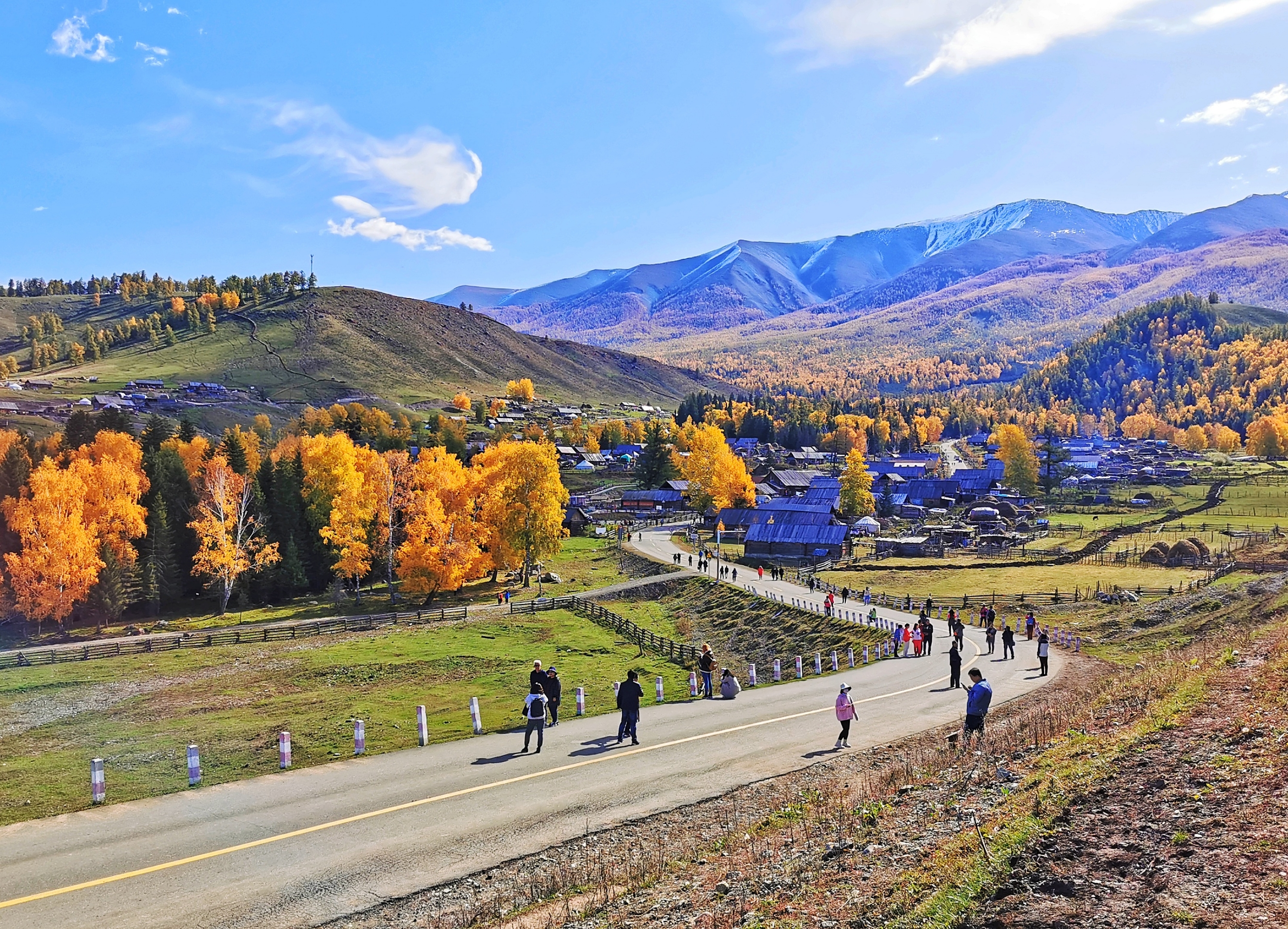 中国边境小镇61西北第一村白哈巴