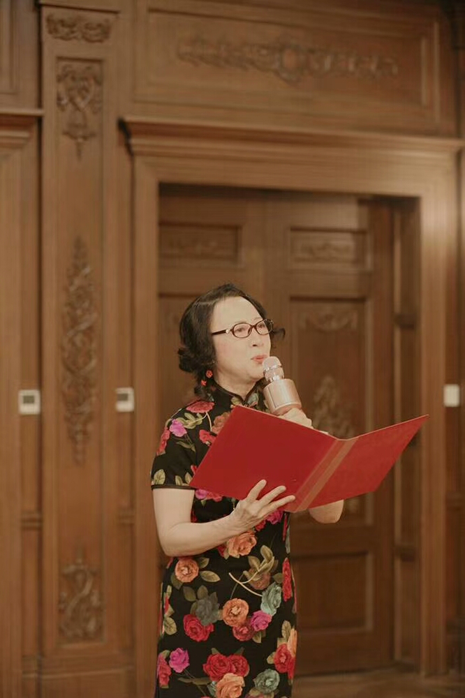 同声共抒爱国情,铿金霏玉诵中华——迎国庆师生朗诵会