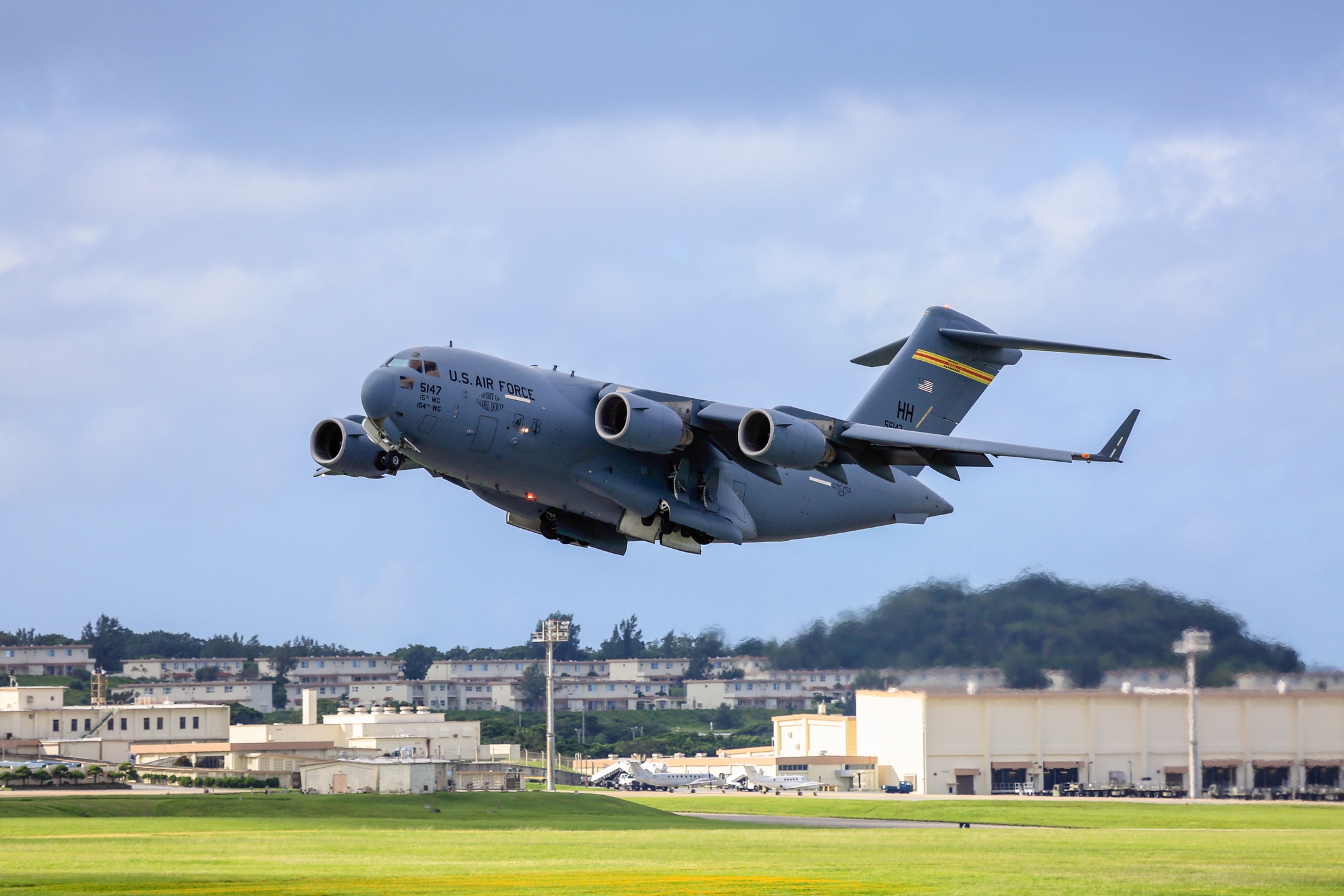 美国空军c-17"环球霸王"战略运输机!