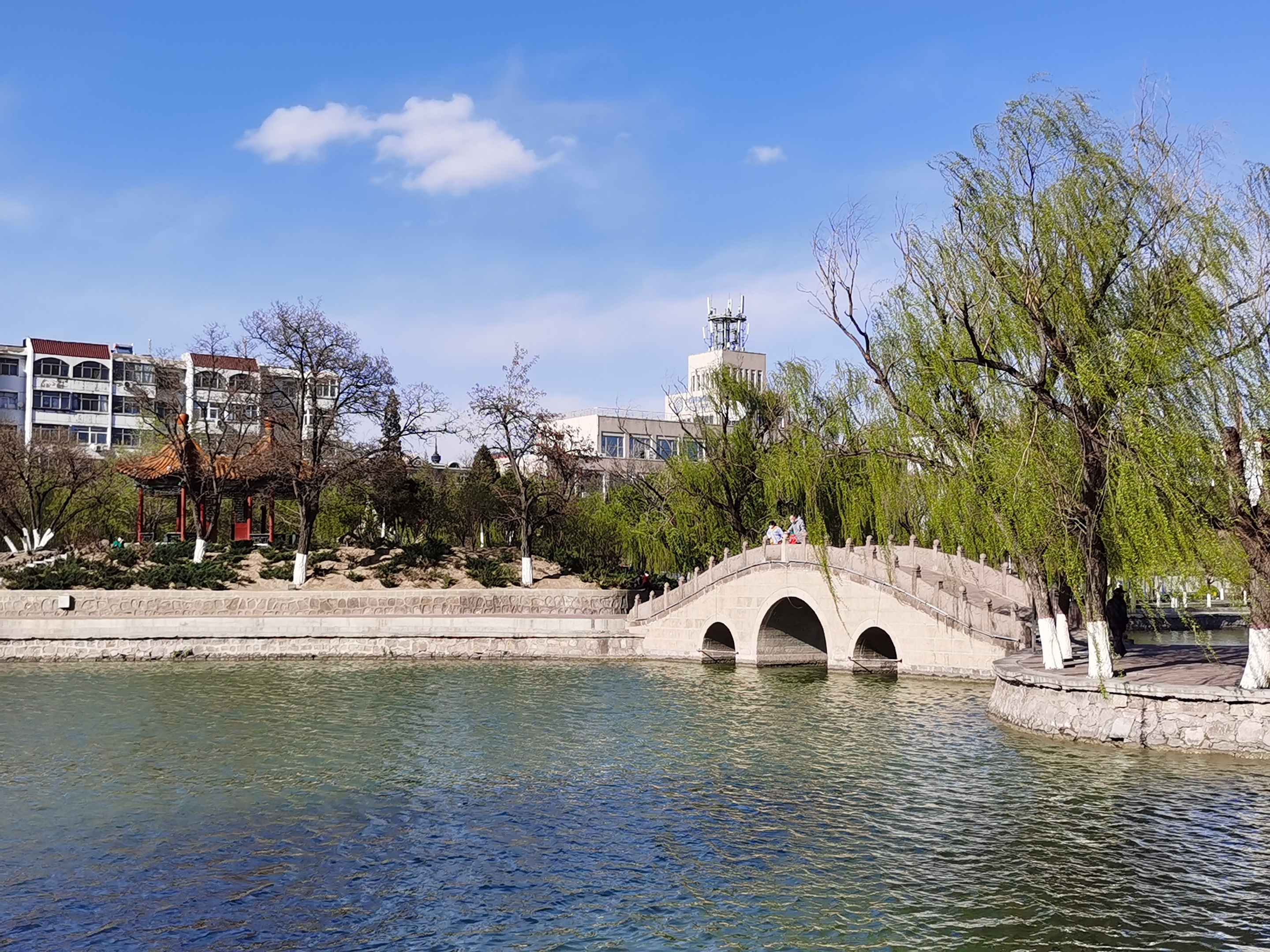 【原創首發】宣化人民公園的三孔橋(寧靜向暖)