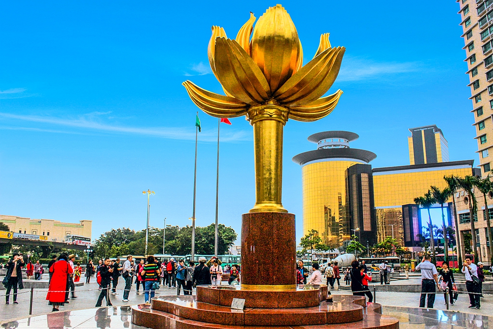 金莲花广场——澳门回归纪念景点