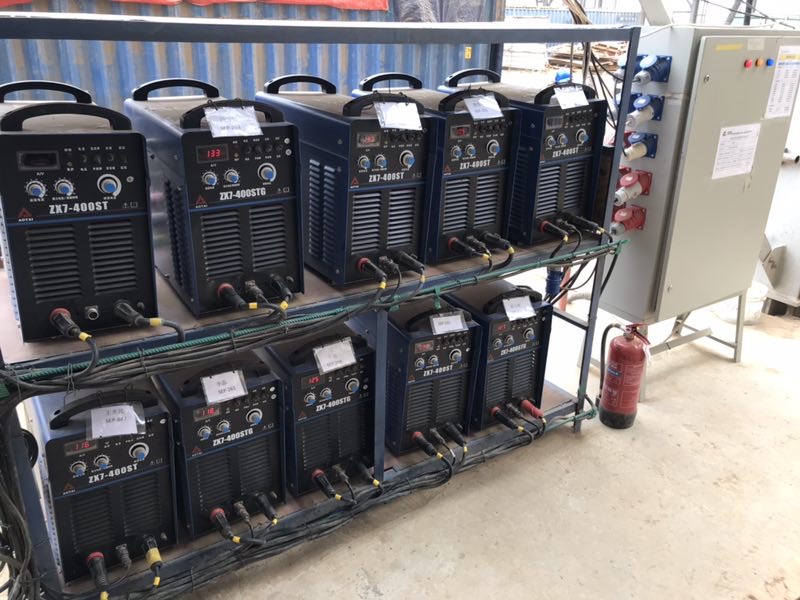 电焊机集中布置