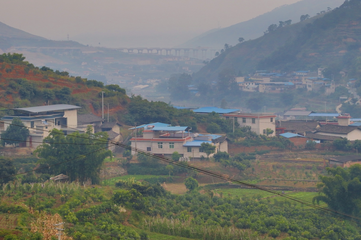 山里人家一一攀枝花市仁和乡中坝乡中坝村