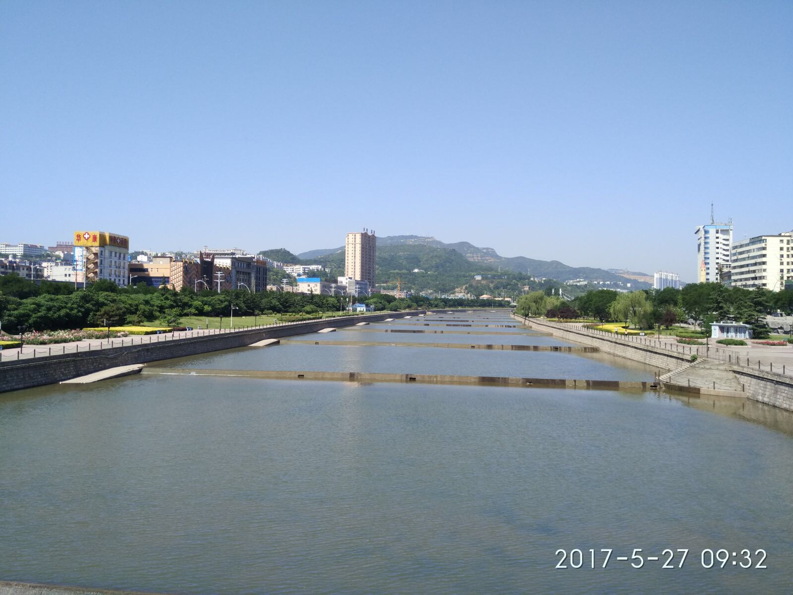 阳泉桃河公园图片