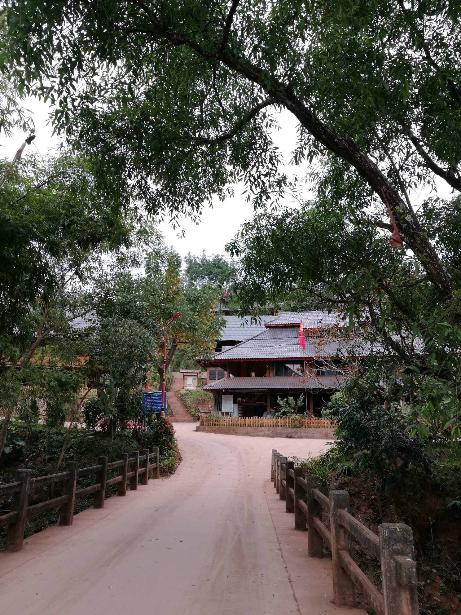 勐腊县勐伴镇红毛树村,经过三年的挂钩扶贫,如今已是旧貌换新颜.