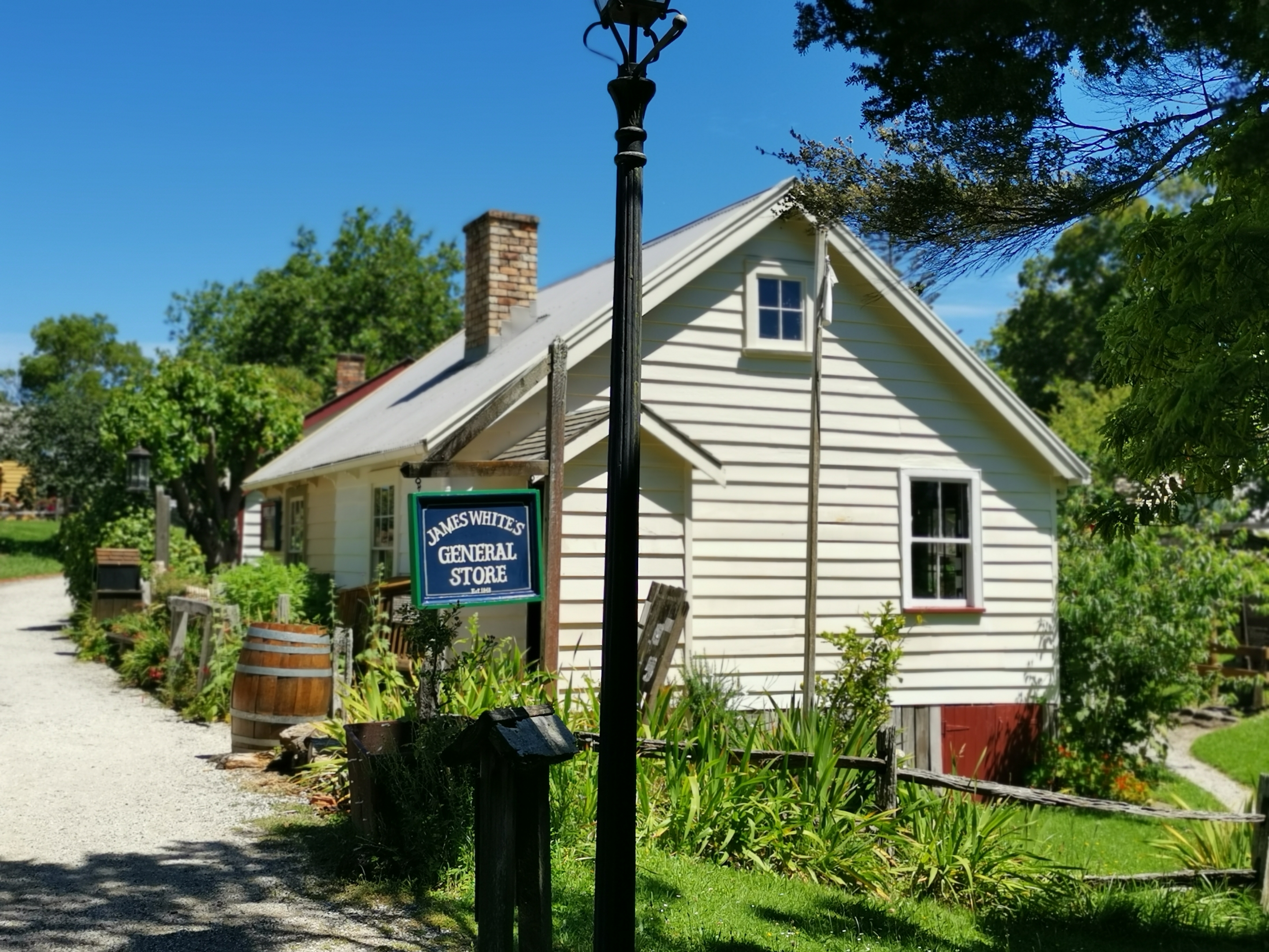 首发在新西兰的生活历史博物馆游览十八世纪七英亩的文化遗产花园和