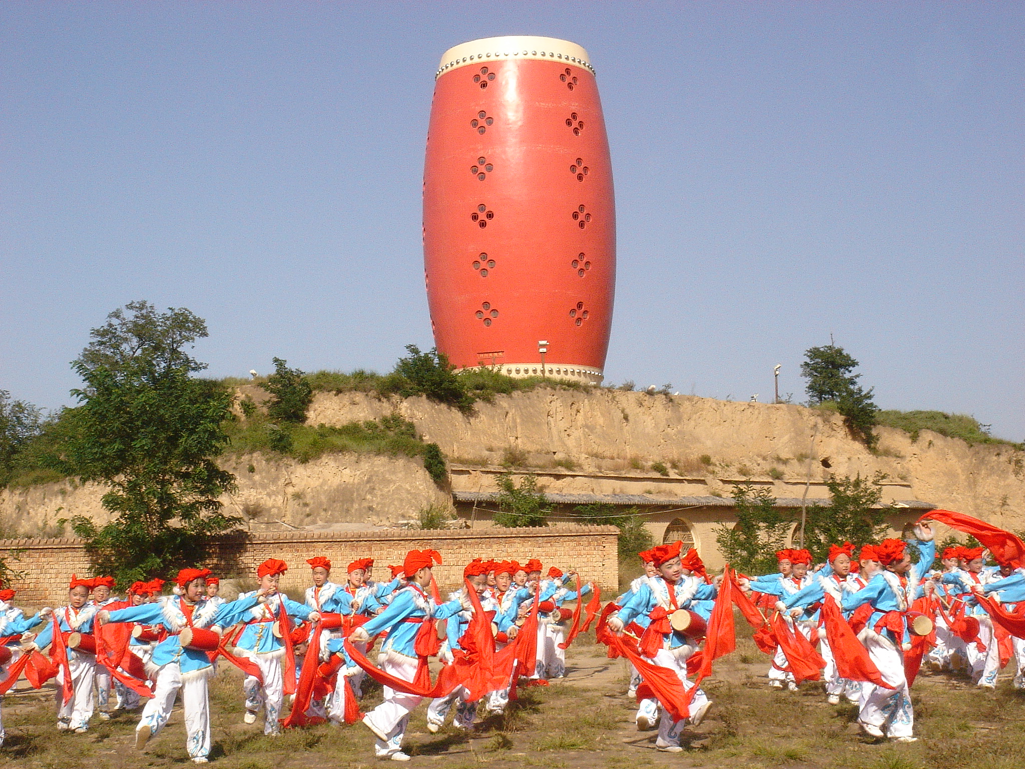 《大西北的鼓声》