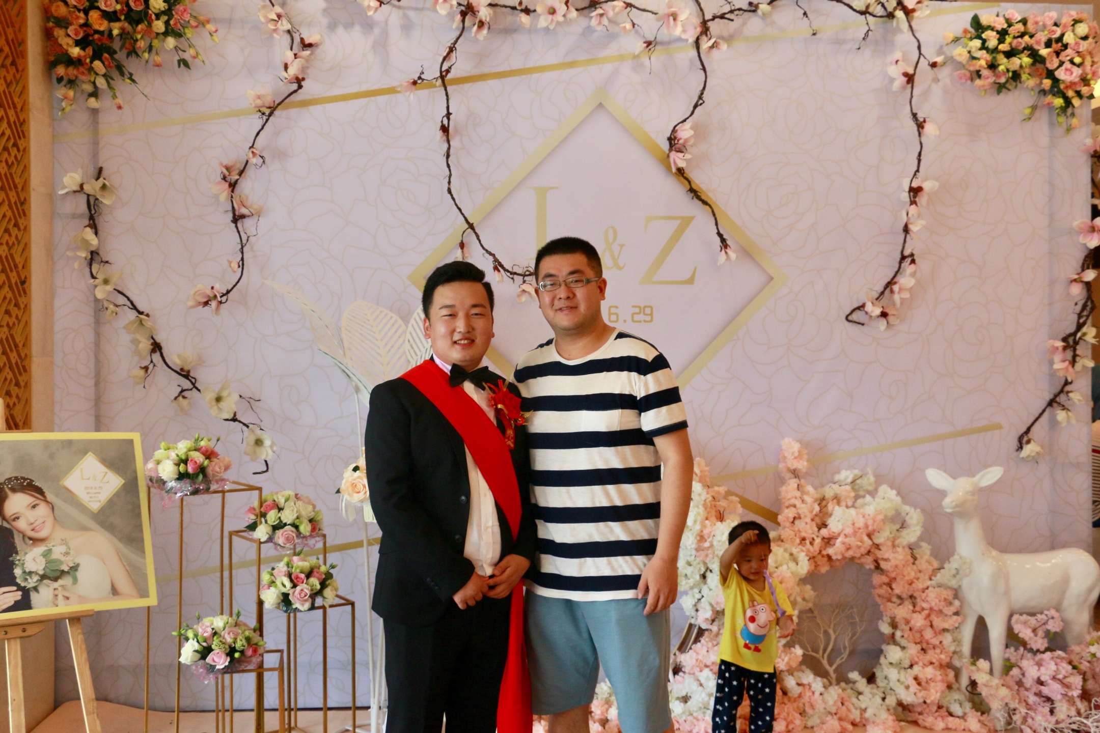 6.29劉偉,張夢珊結婚志禧!