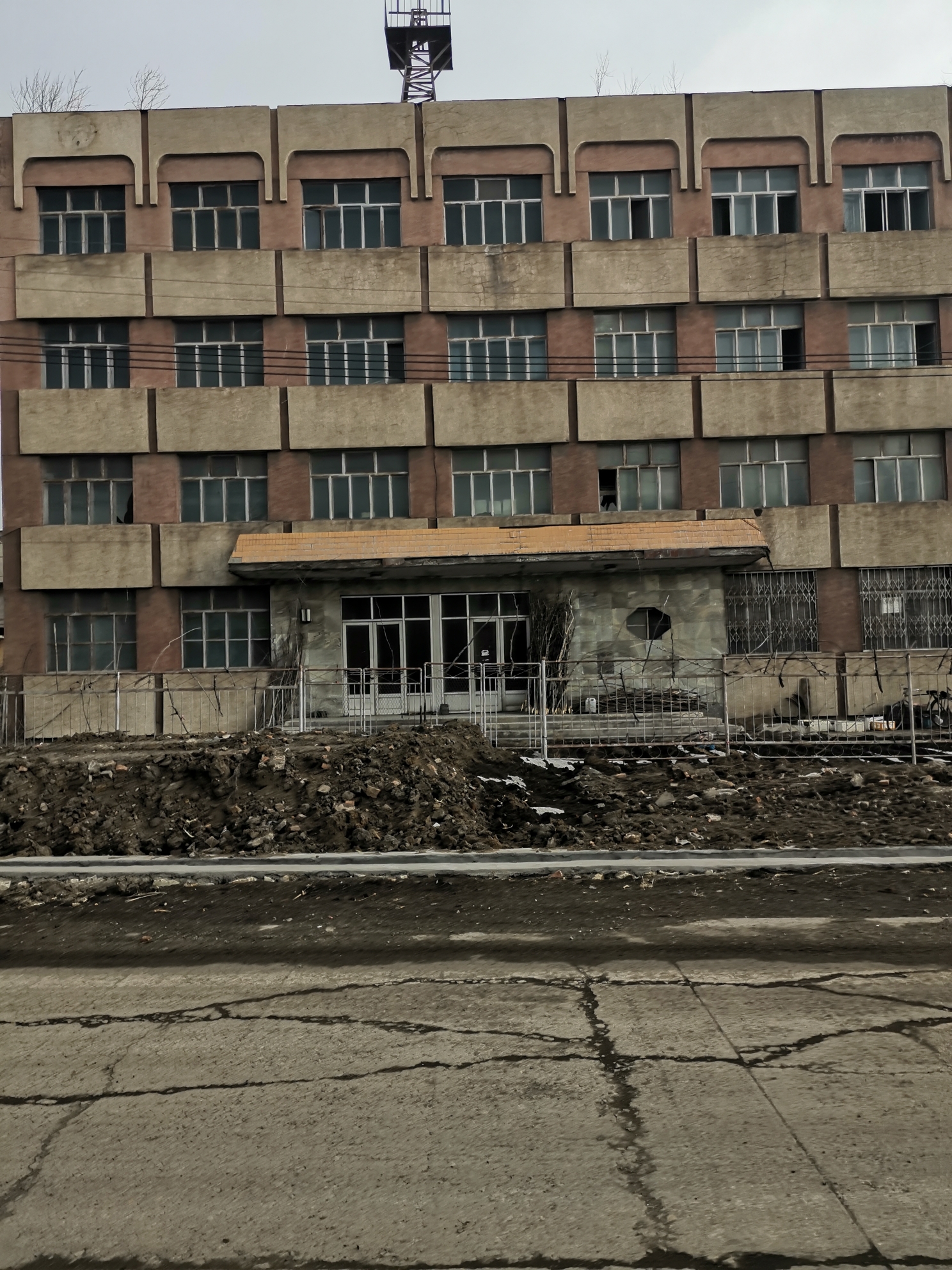 密山市连珠山镇近现代化建筑留影 2019.11.13