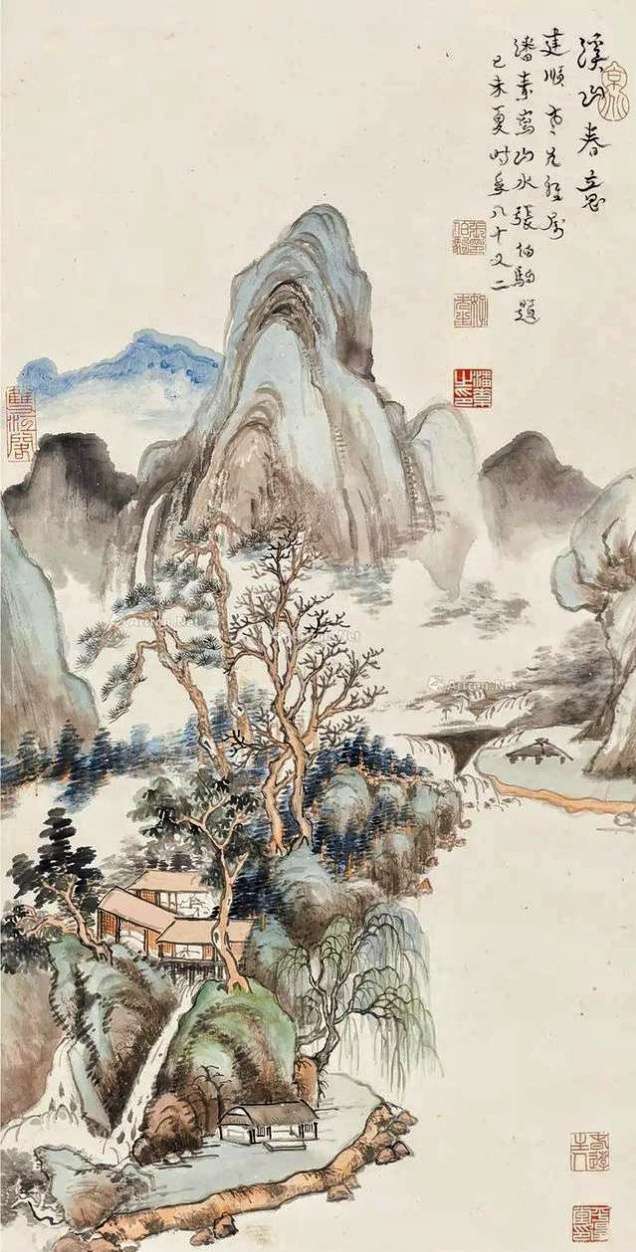 民国才女潘素的山水画作幅幅精彩令人赏心悦目