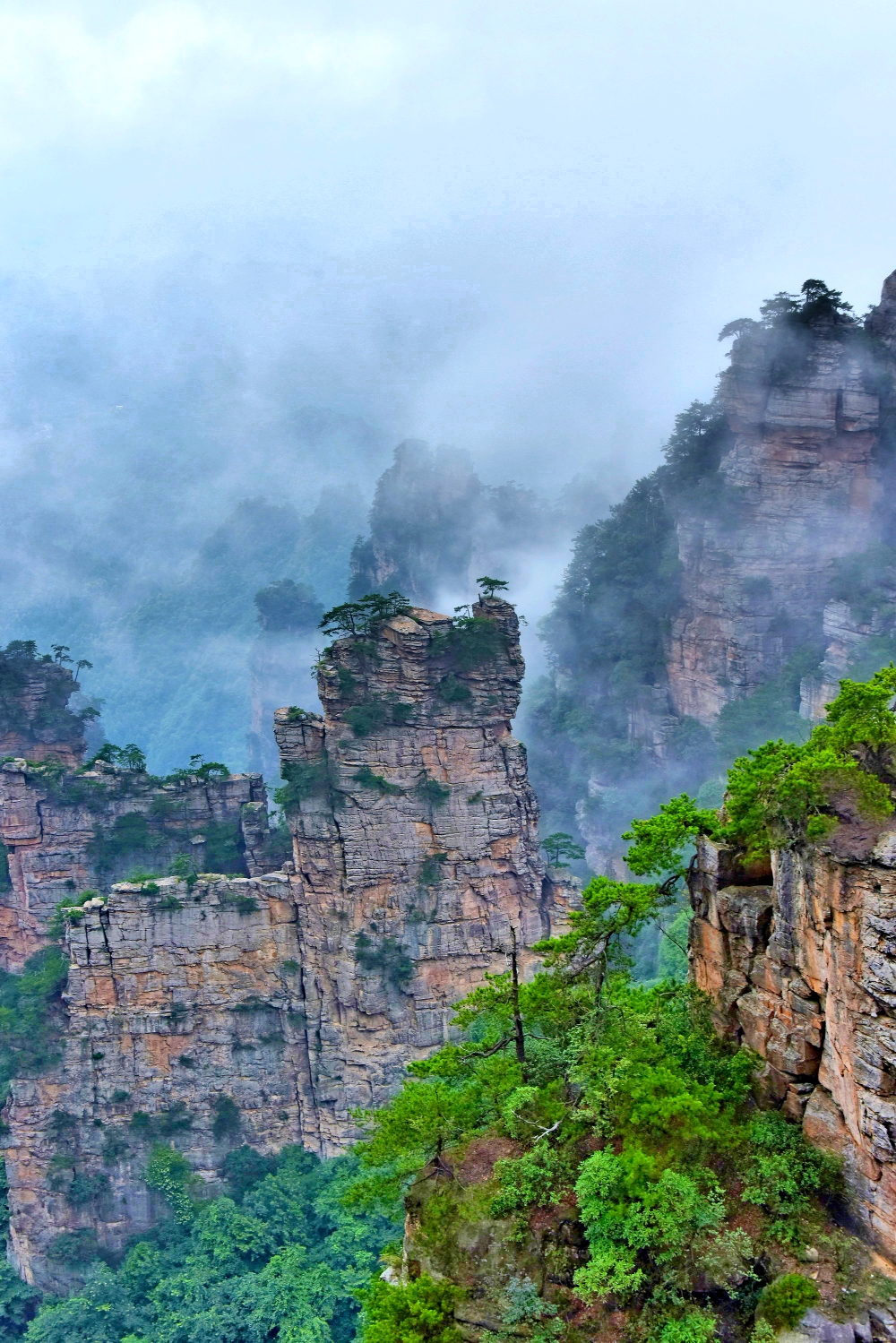 张家界最美风景图片图片