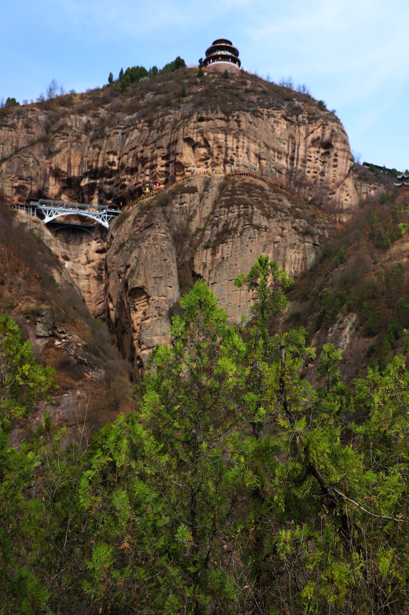 再次跟随礼县(去哪儿旅行社)上九龙山观景.