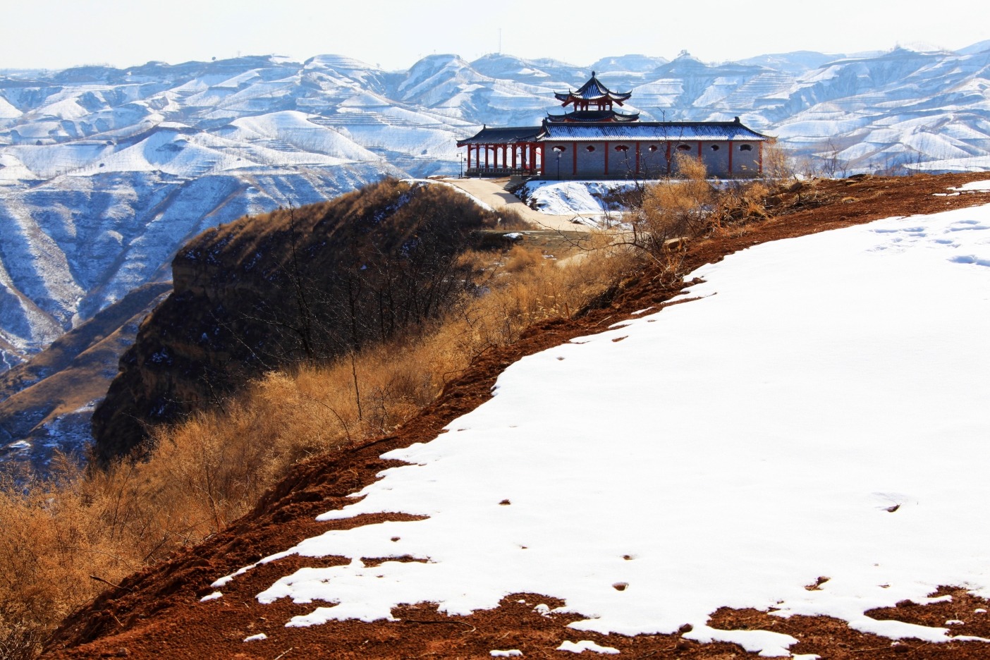 大美清涧天上来