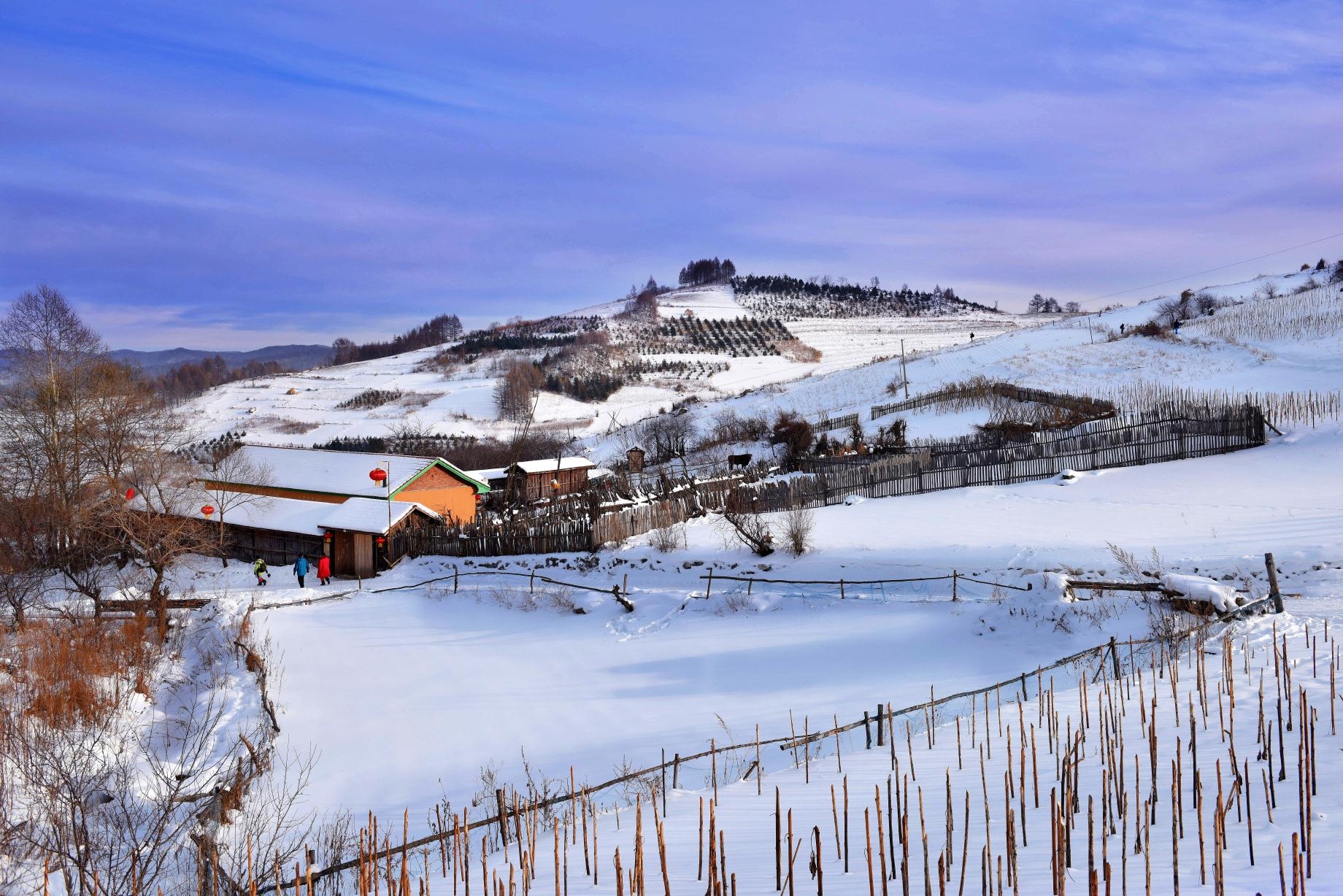 中国雪村——泼墨松岭!