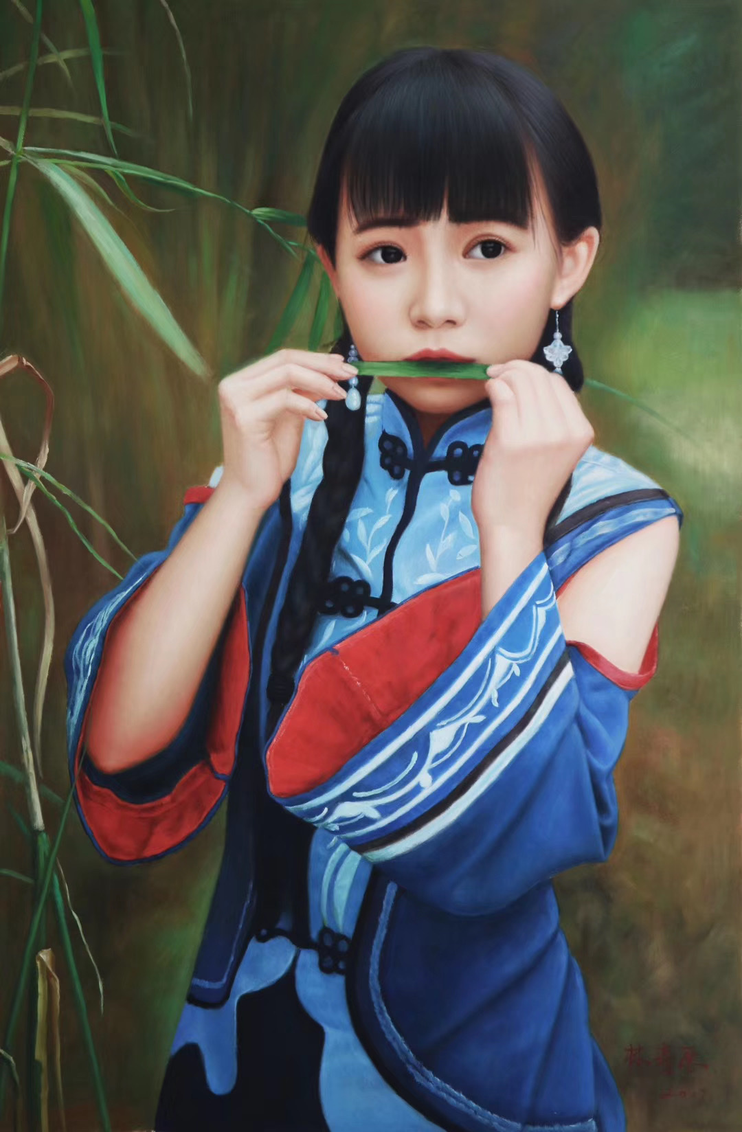 林喜展油画清华美院艺术家13366125584