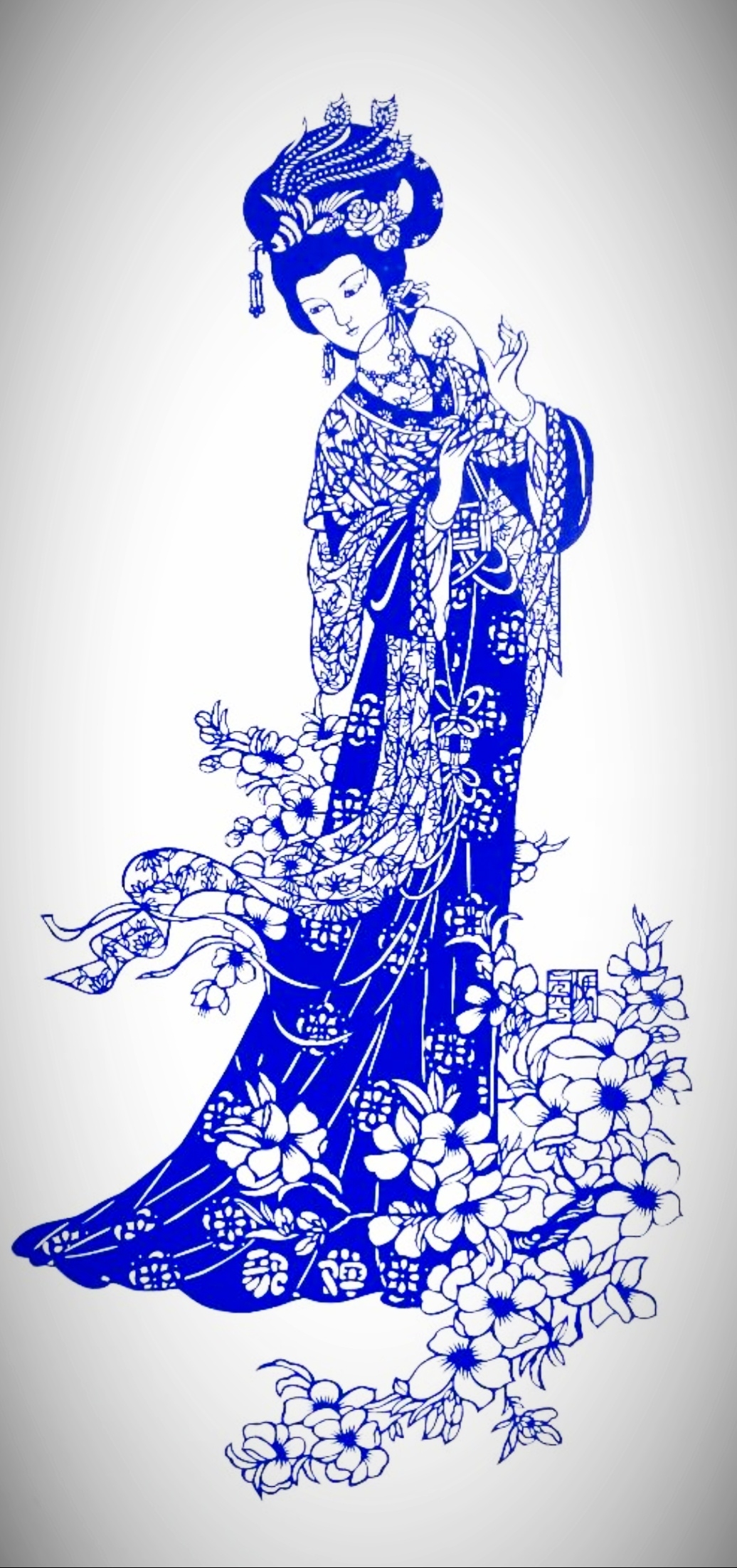 中国最美的民间艺术人物剪纸作品让你赏心悦目