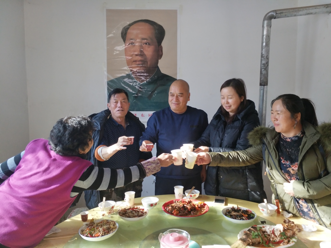 11月17日上午,我应泗阳老乡王克章