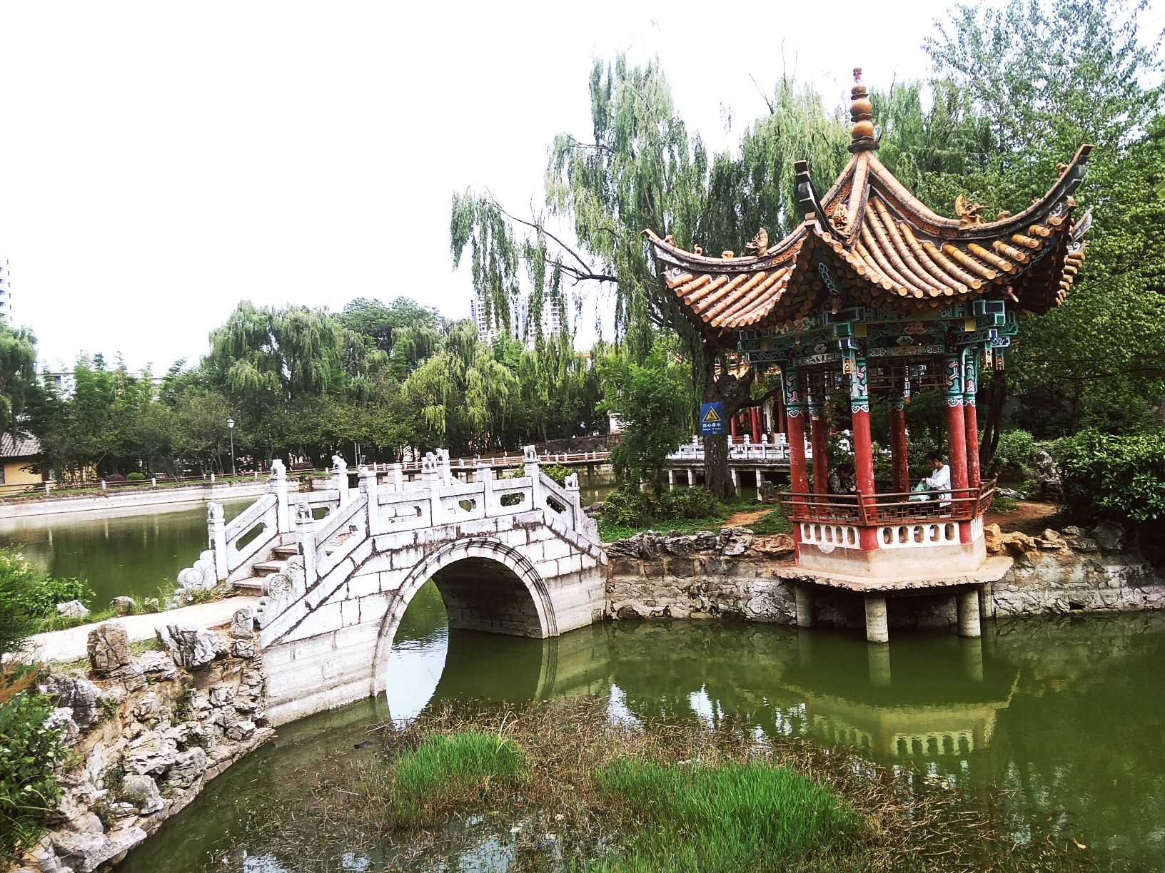 楚雄峨碌公园,龙川江风光(原创)