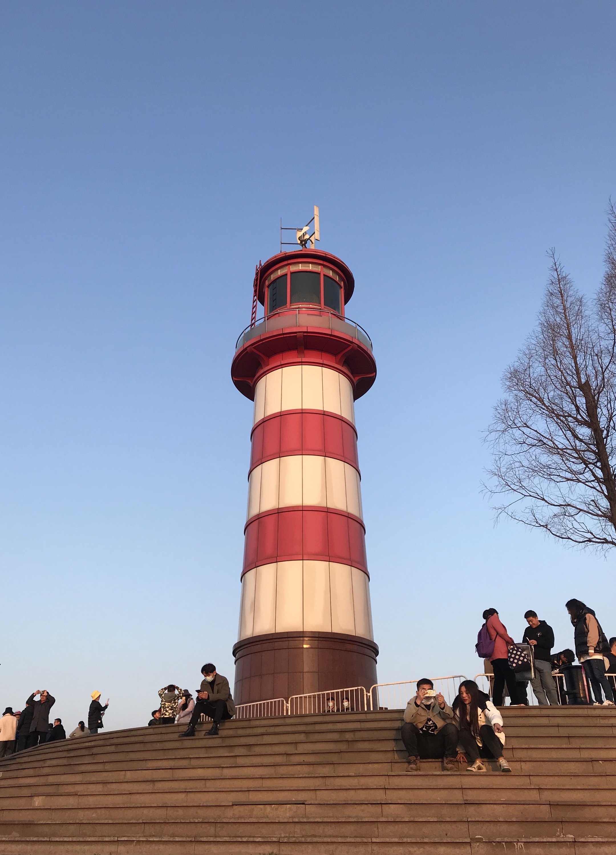 鱼嘴湿地公园的灯塔【首发】