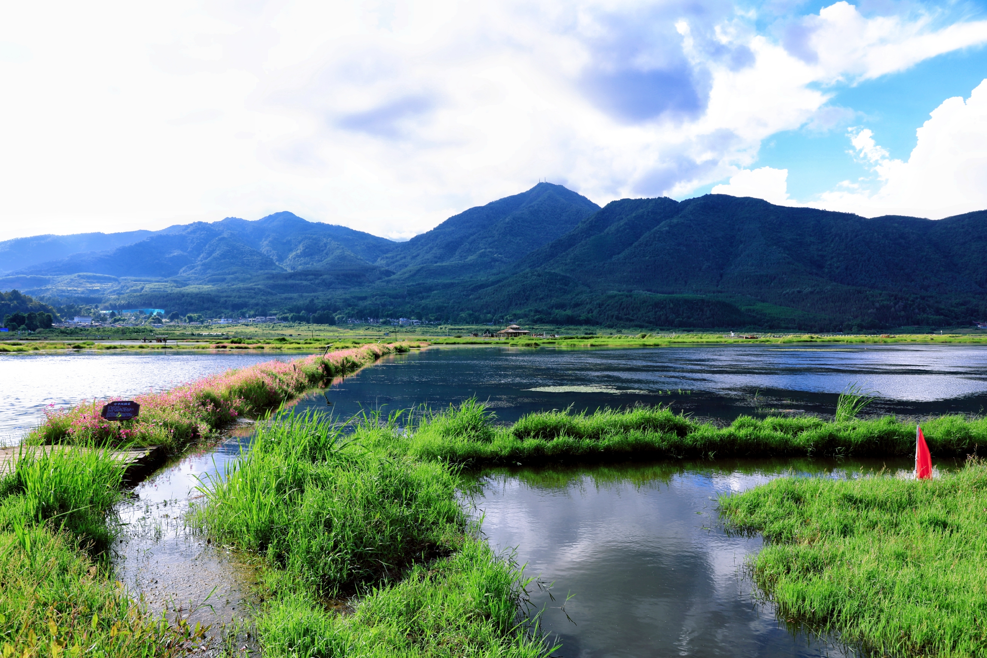 云南腾冲湿地风光