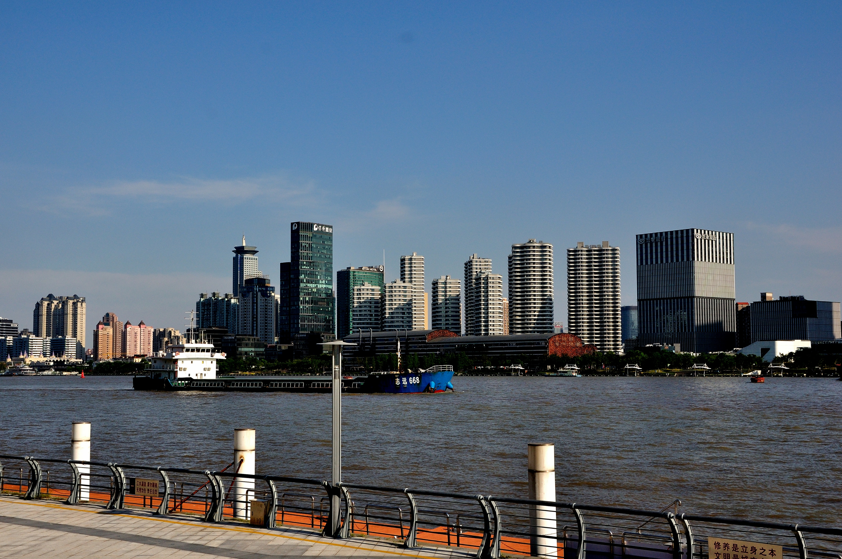 上海杨浦滨江美景