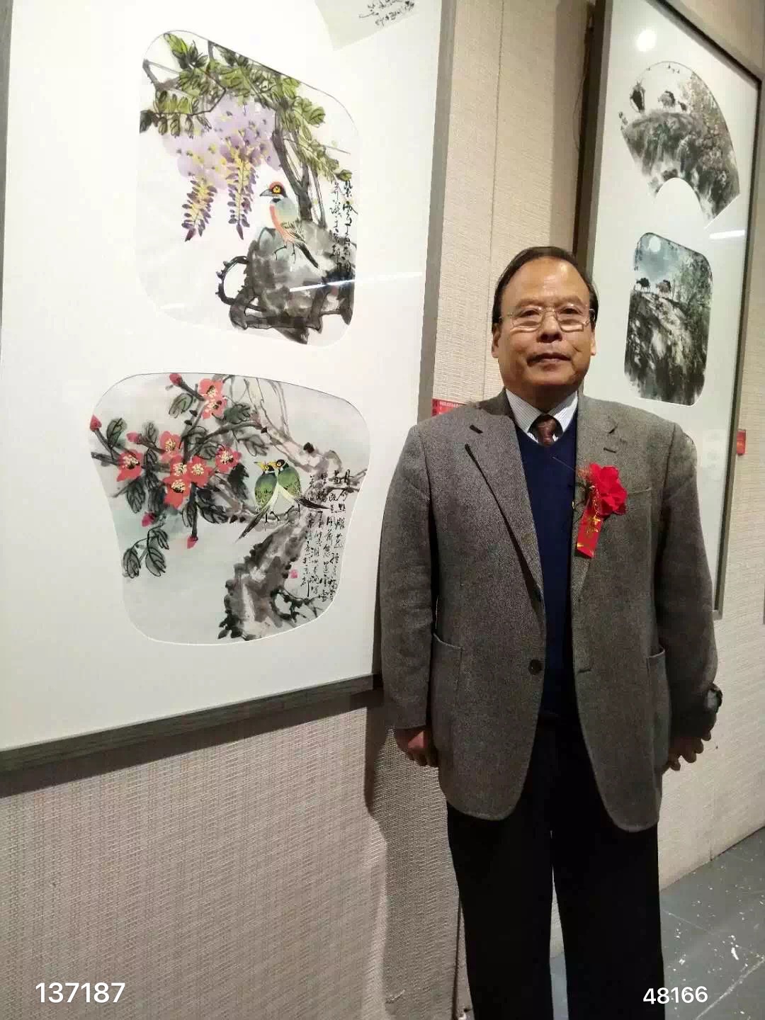 一黄廷海是国家殿堂画家(人民大会堂传世名画《江山永固水长流》的创