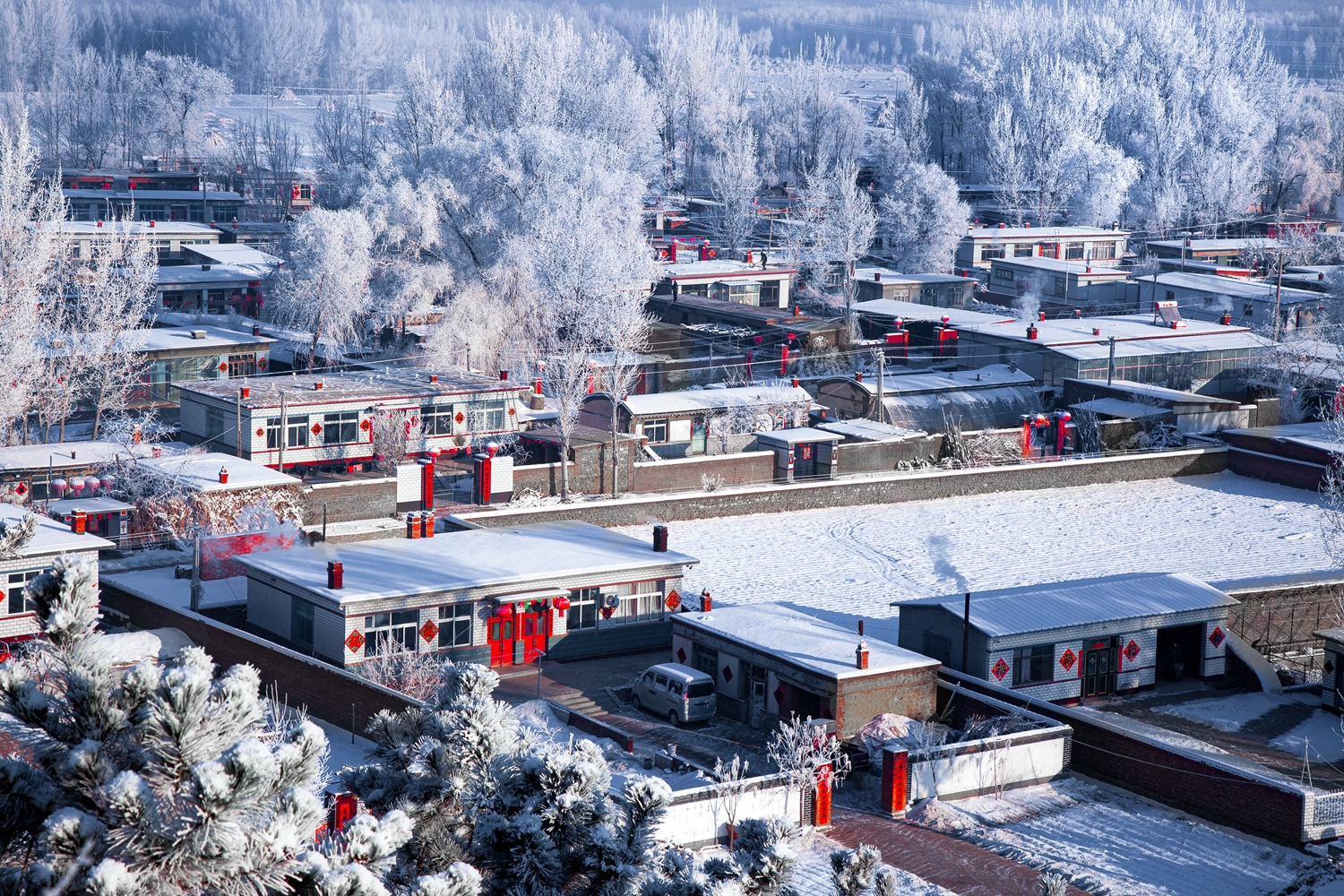 龙乡雪村