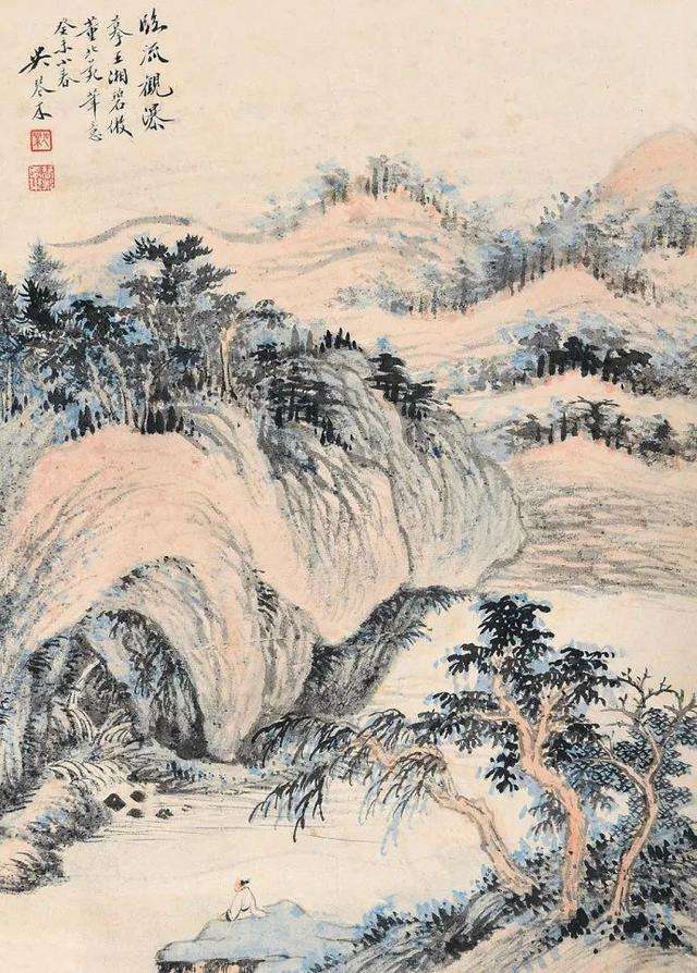 看看这位山水画大师的画作才叫赏心悦目